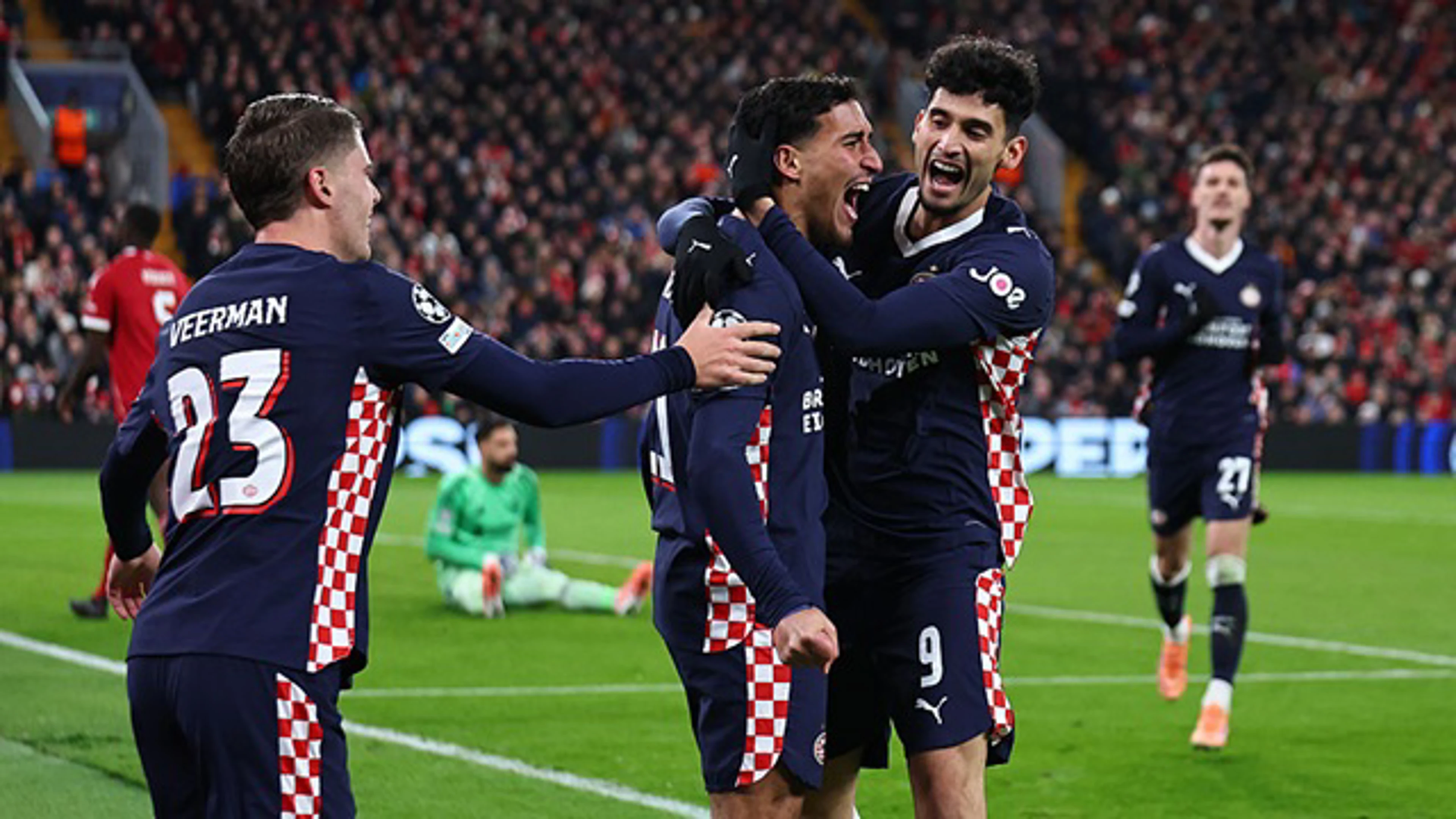 Liverpool v PSV Eindhoven | Match Highlights | UEFA Champions League