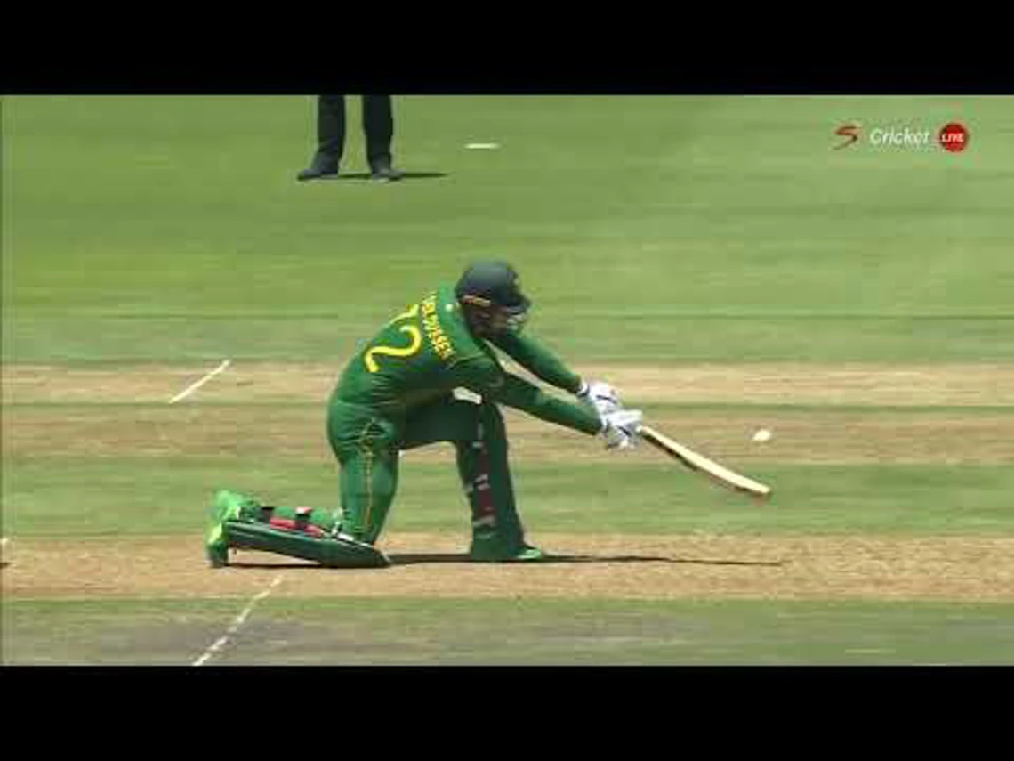 South Africa v India | 3rd ODI | Van der Dussen 52