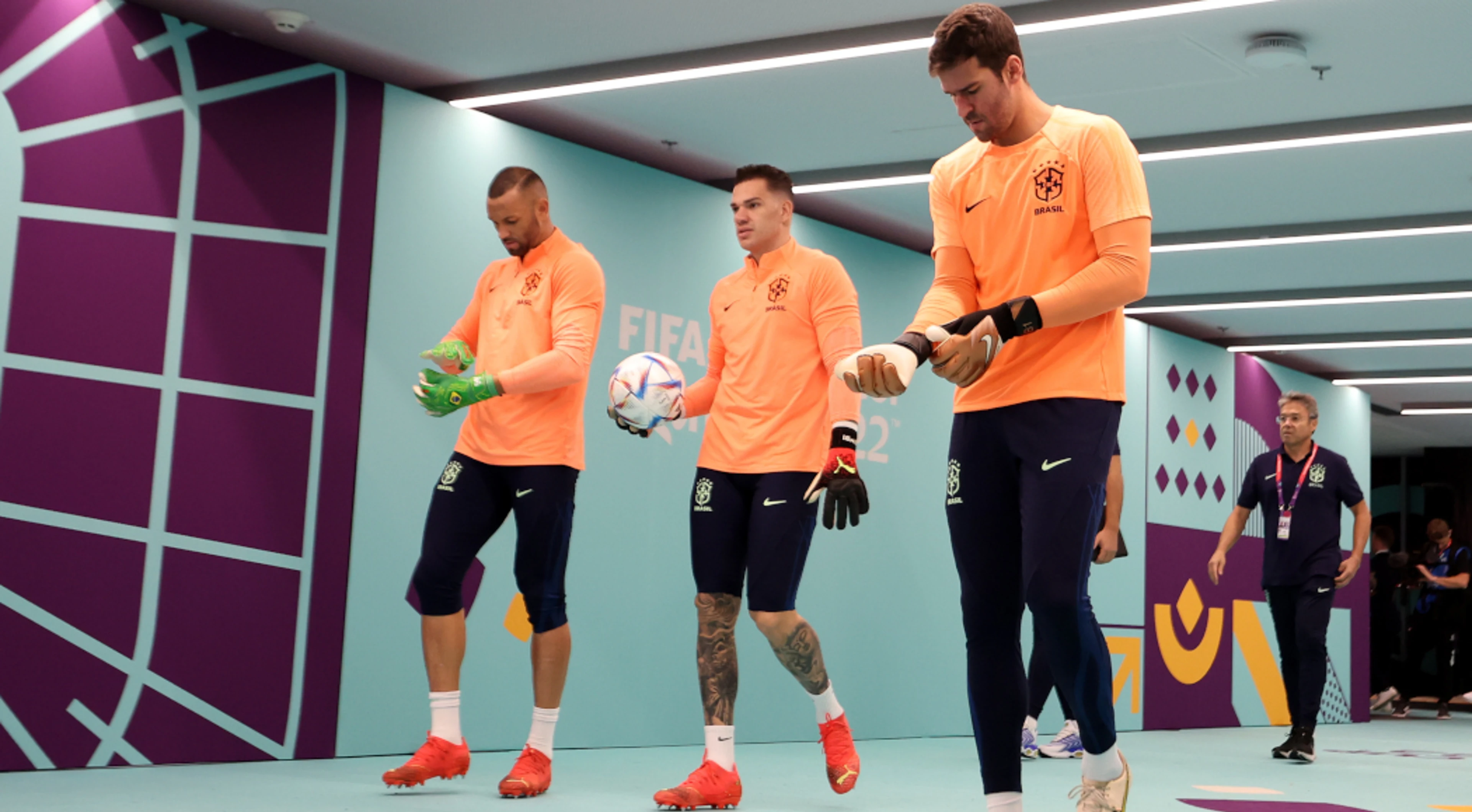 Brazil goalkeepers in safe hands under Taffarel at World Cup