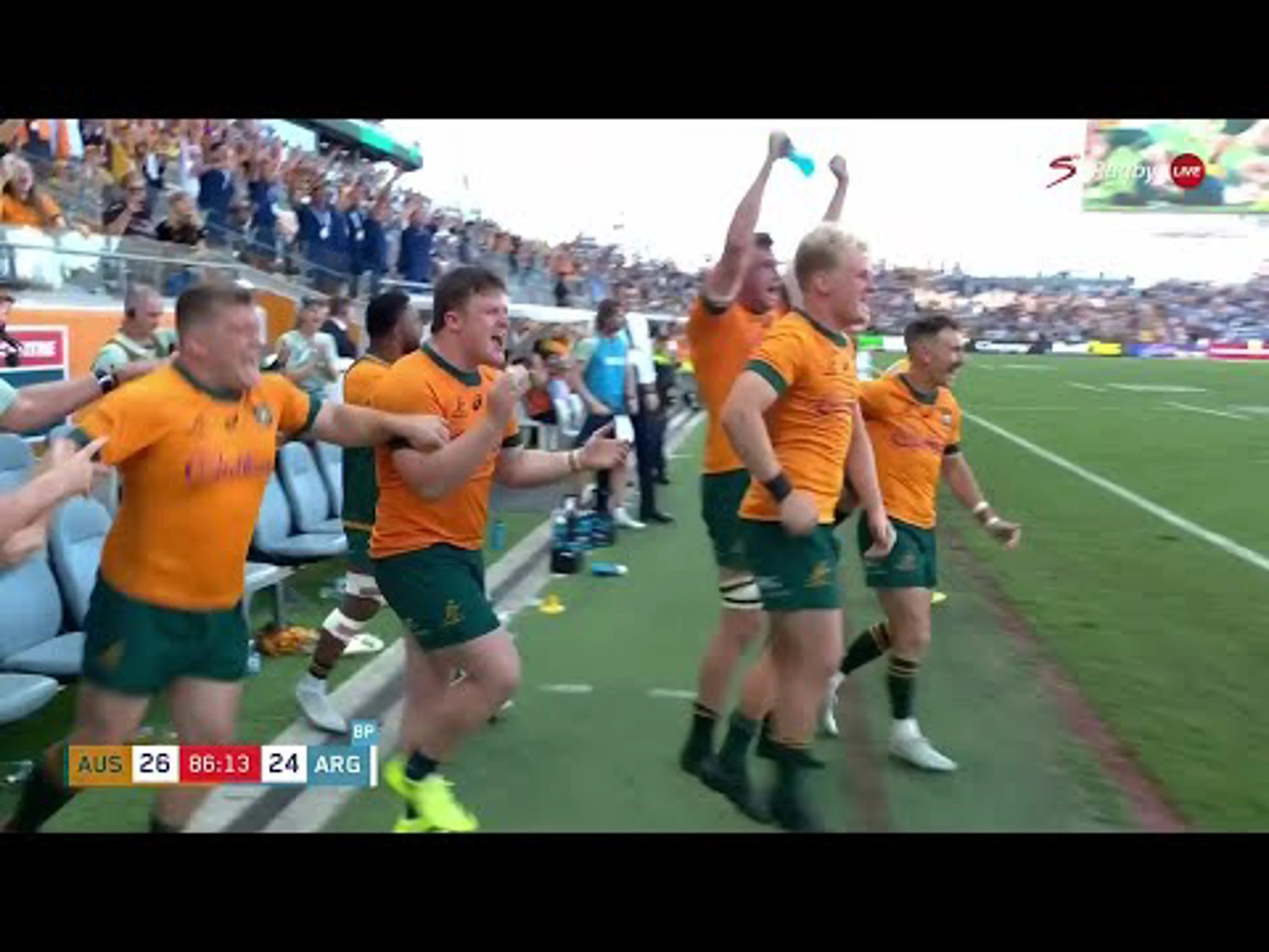 Angus Bell | 86ᵗʰ Minute Try v Argentina