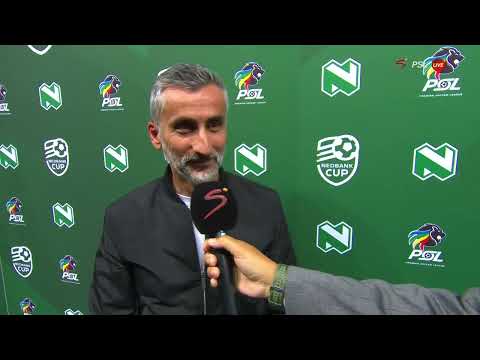 Jose Riveiro | Sundowns V Orlando Pirates | Nedbank Cup Final | SuperSport