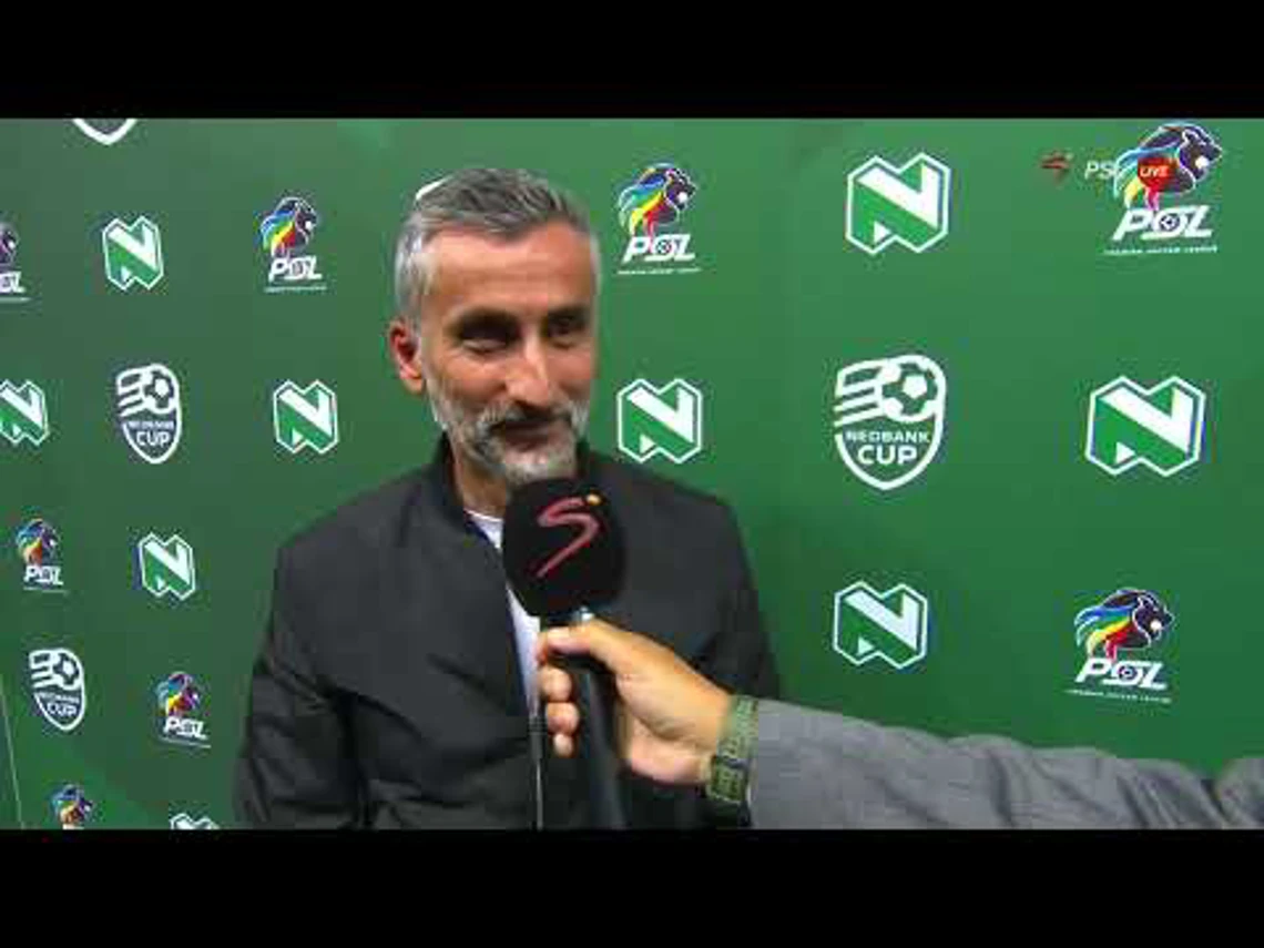 Jose Riveiro | Sundowns v Orlando Pirates | Nedbank Cup Final | SuperSport