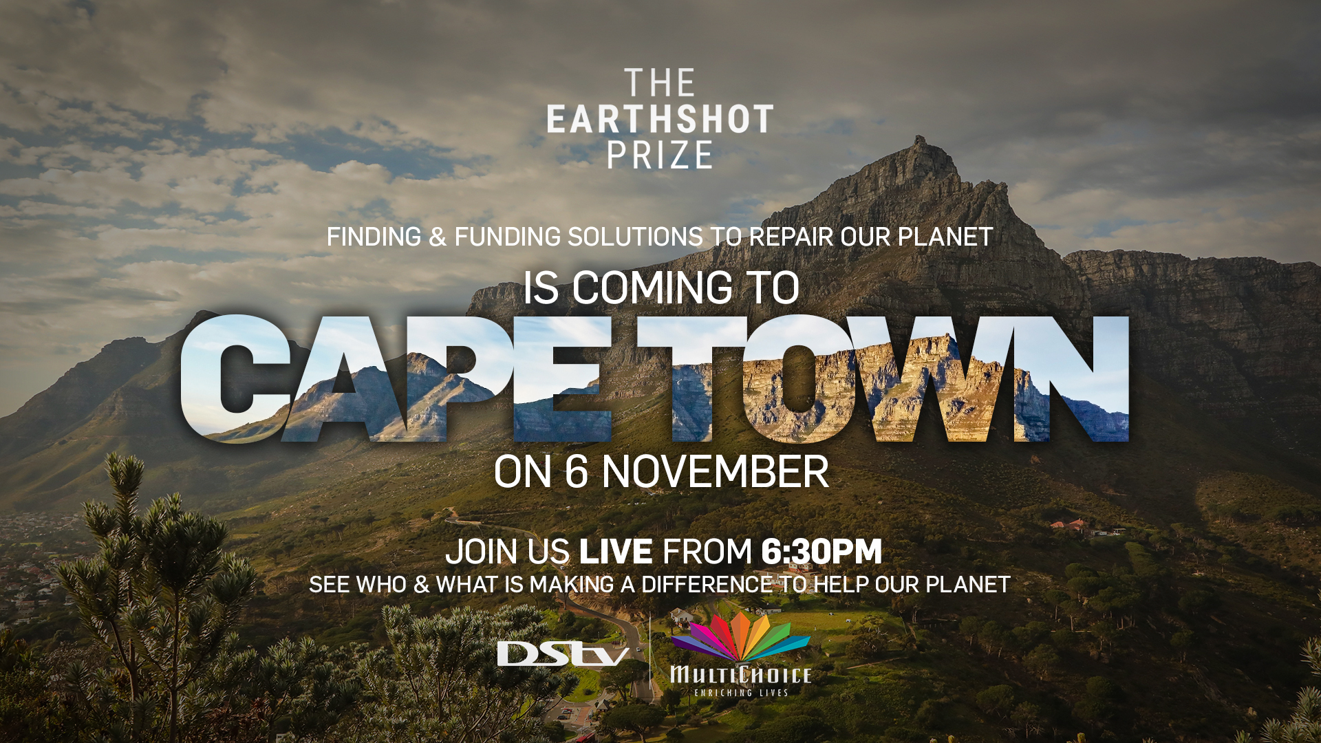 SuperSport gets behind The Earthshot Prize’s first visit to Africa