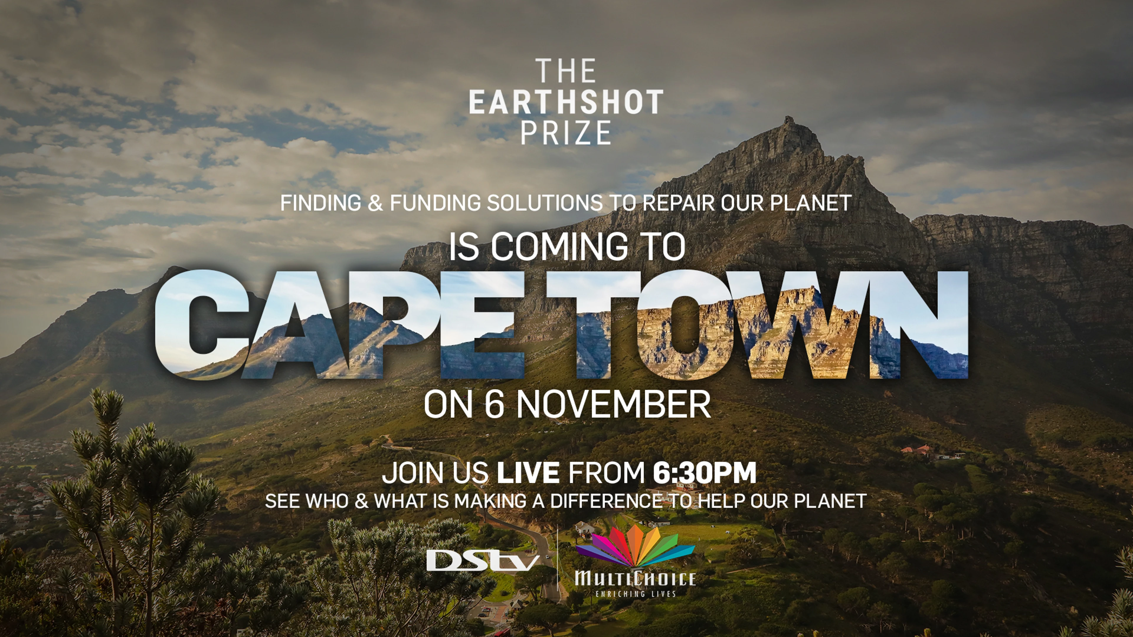 SuperSport gets behind The Earthshot Prize’s first visit to Africa 