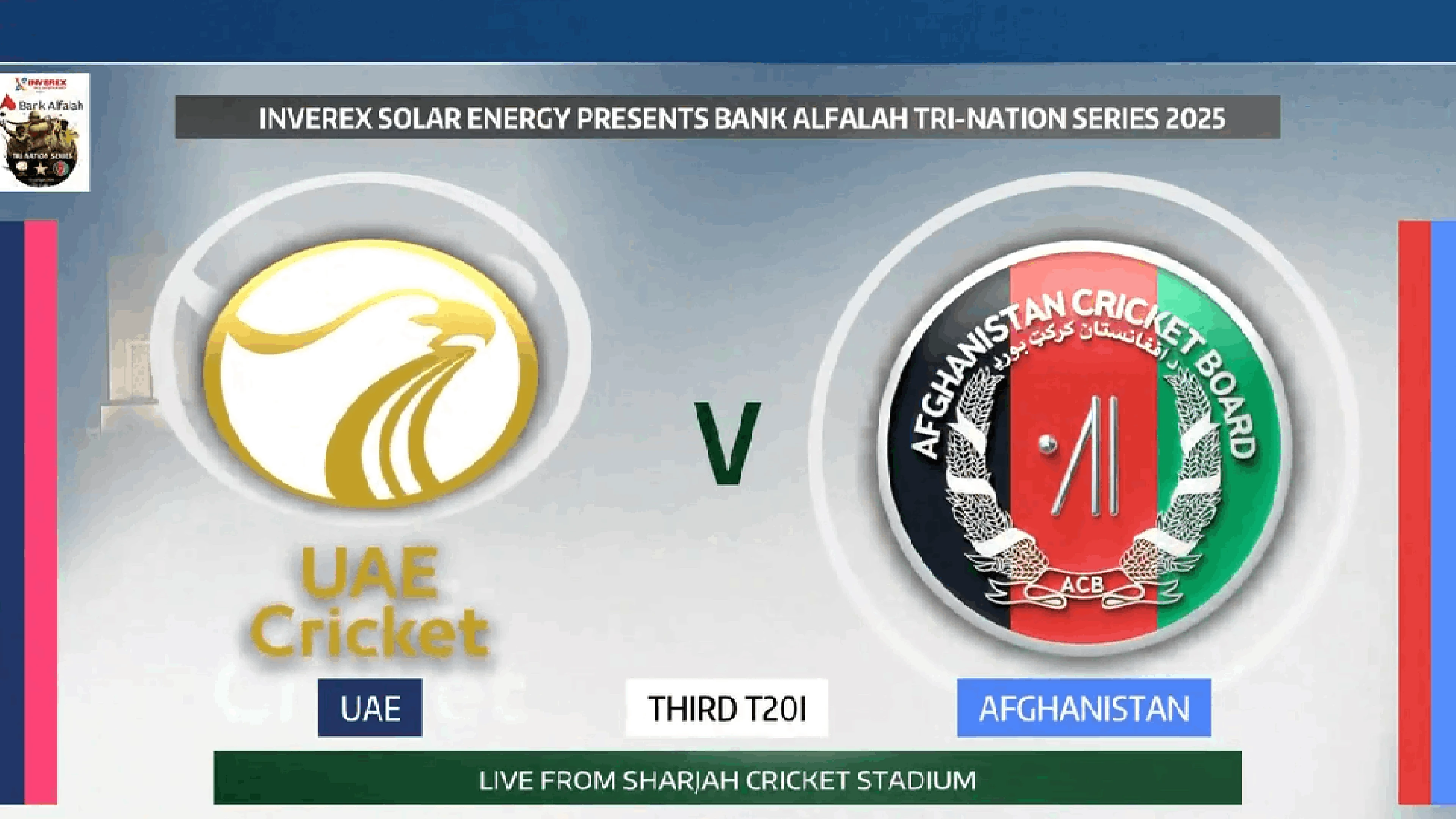 UAE v Afghanistan | Match Highlights | 3rd UAE T20 Tri Series