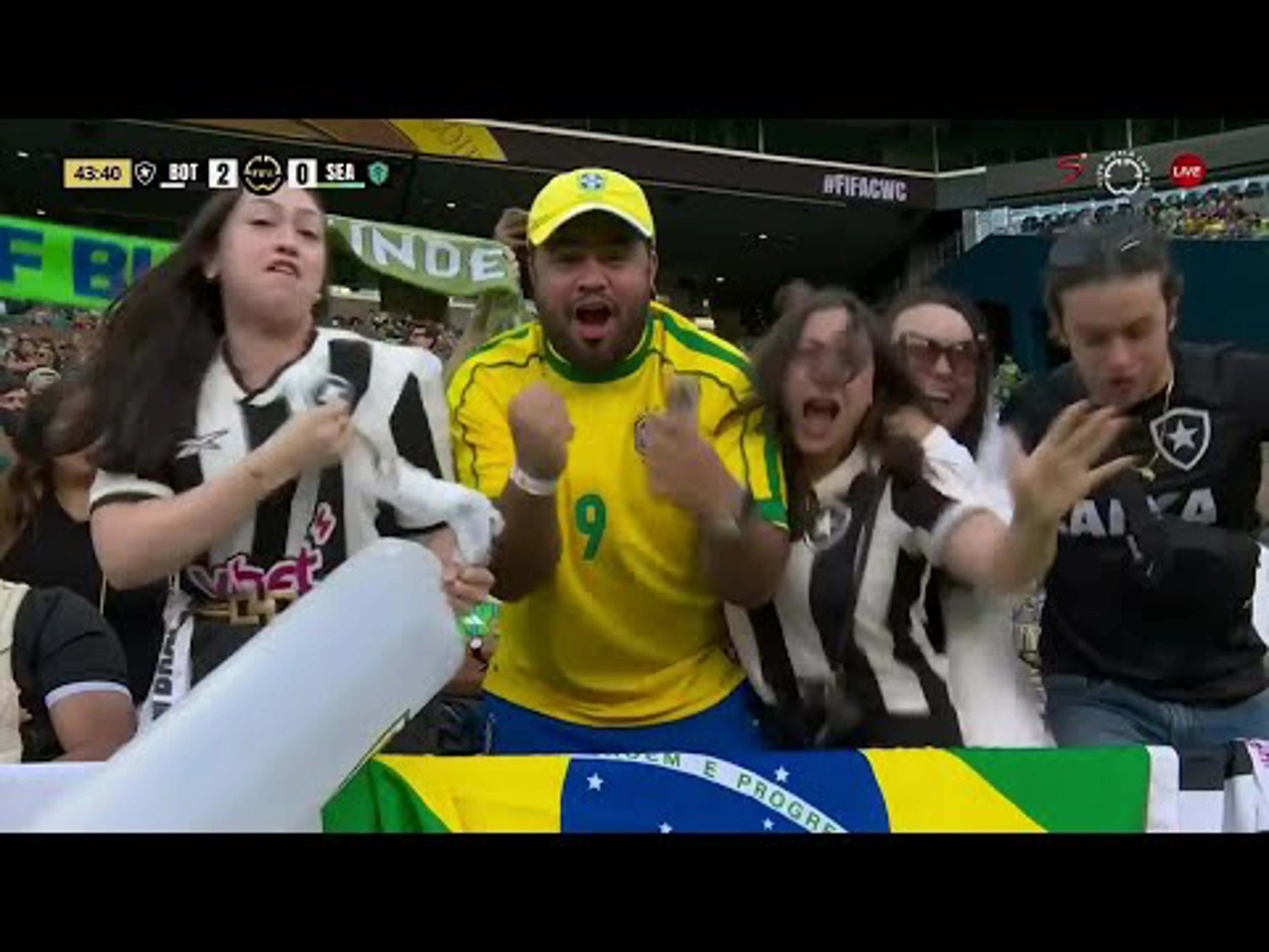 Igor Jesus Maciel da Cruz goal vs Seattle Sounders FC | FIFA Club World Cup 2025