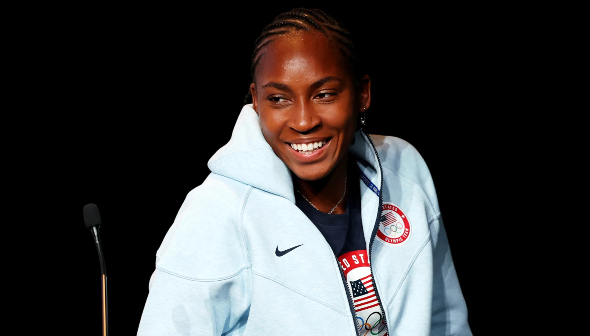 Gauff 'concerned' about height difference 