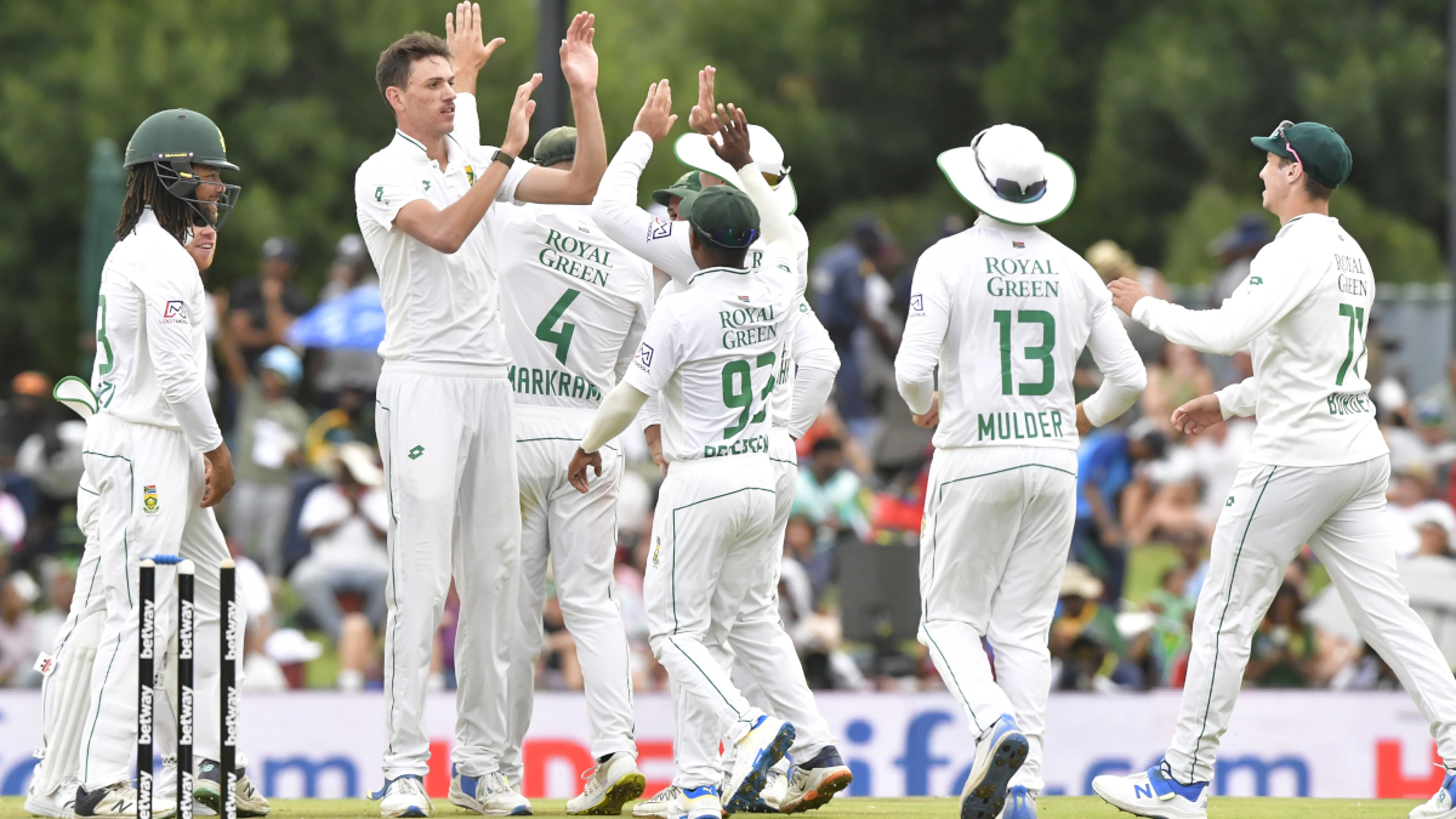 South Africa skittle India to run away with first-test spoils