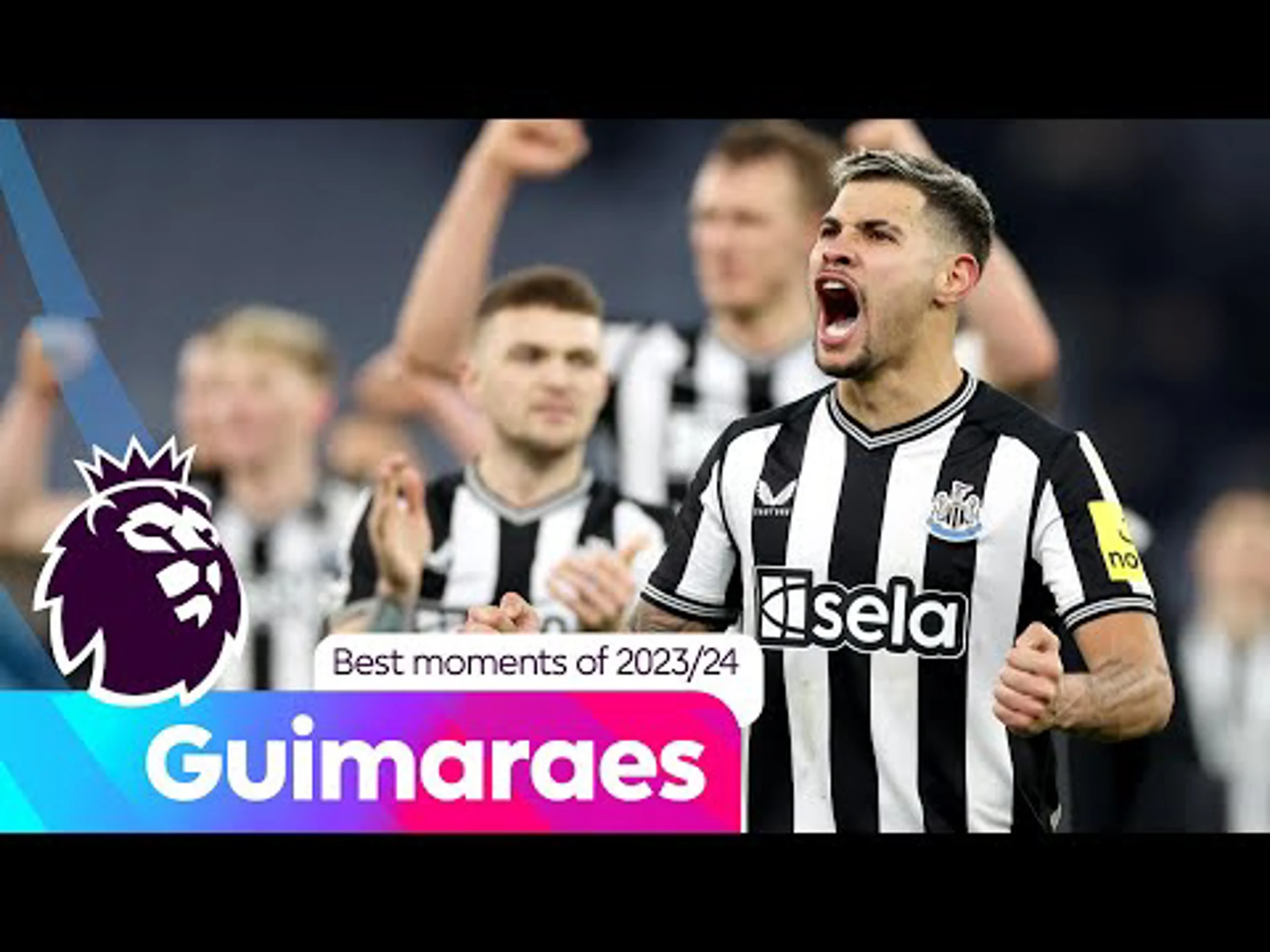 SILKY! The best of Bruno Guimaraes from the 2023/24 season | Premier League