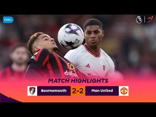 Bournemouth v Man United | Match in 3 Minutes | Premier League