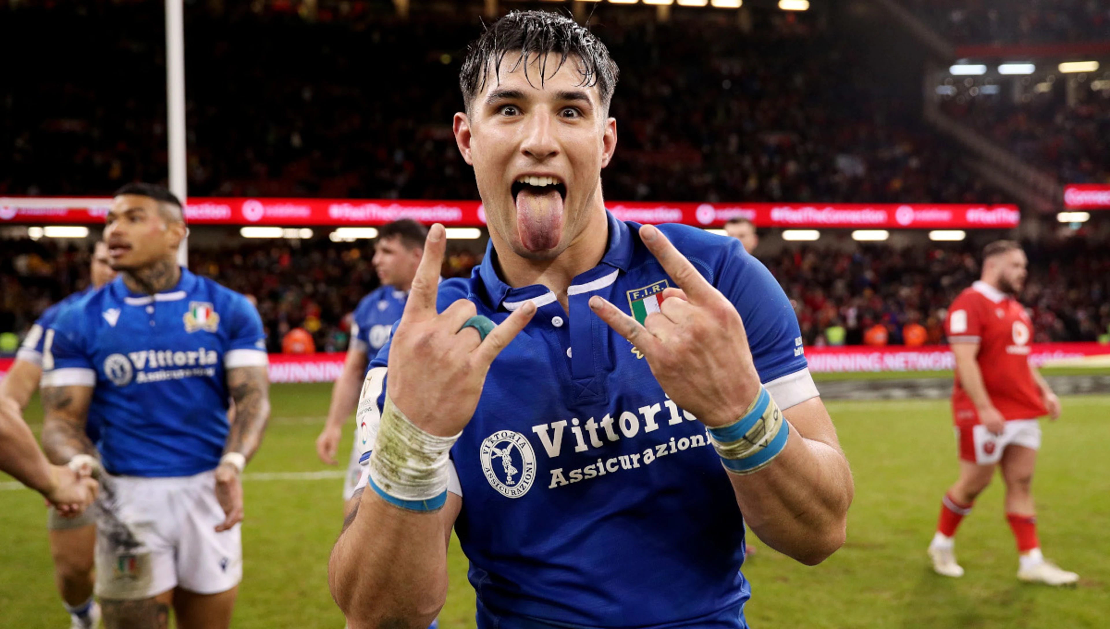 Italy's Menoncello voted best Six Nations player