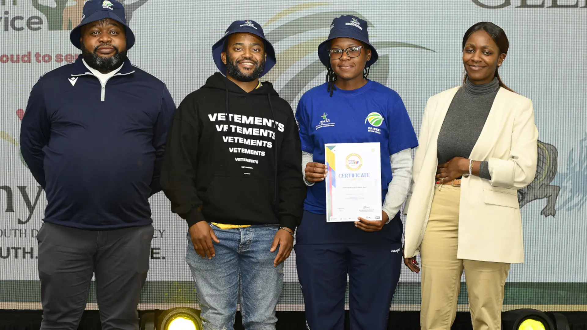 SA captain helps launch new cricket hub