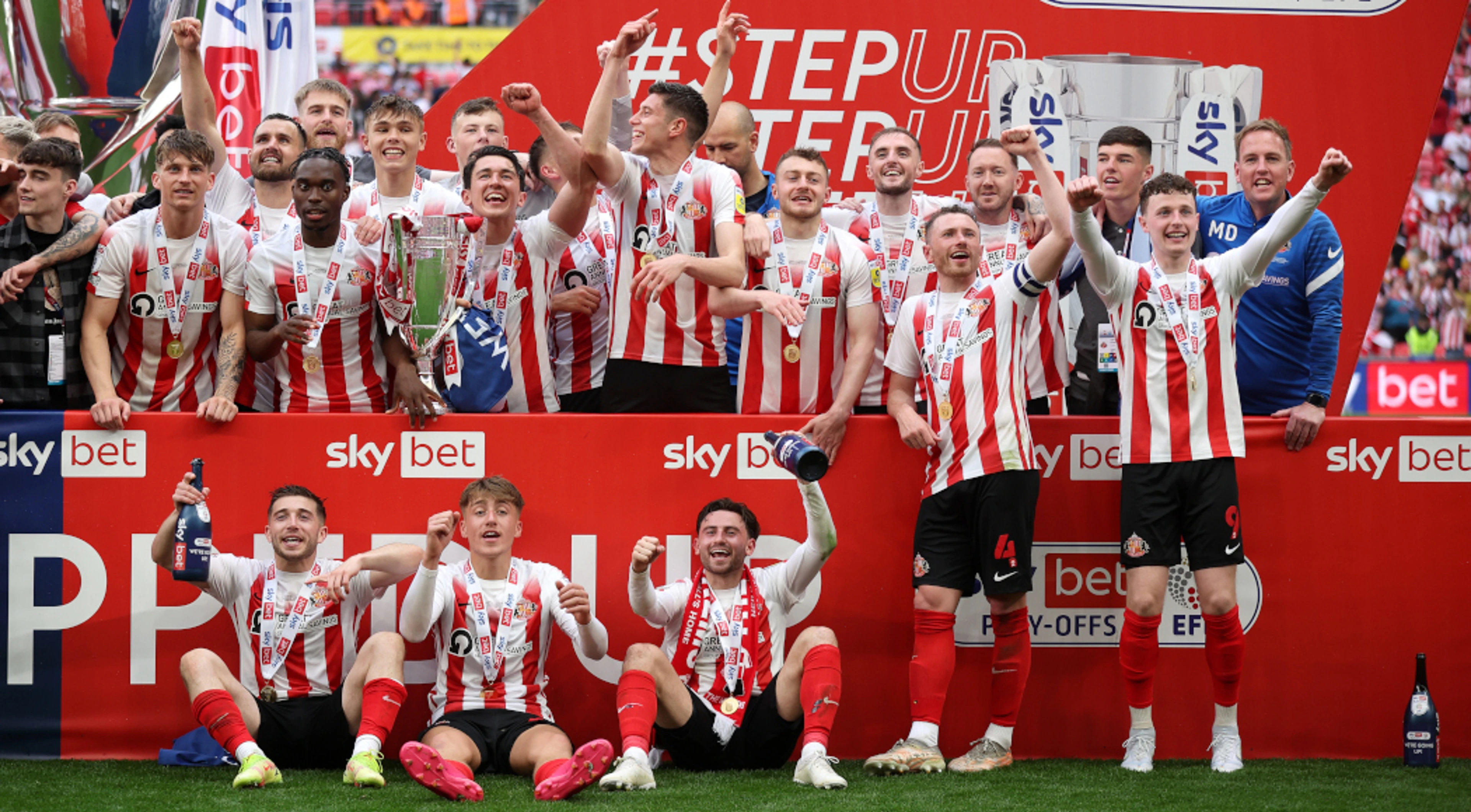 Sunderland promoted to Championship after playoff final victory