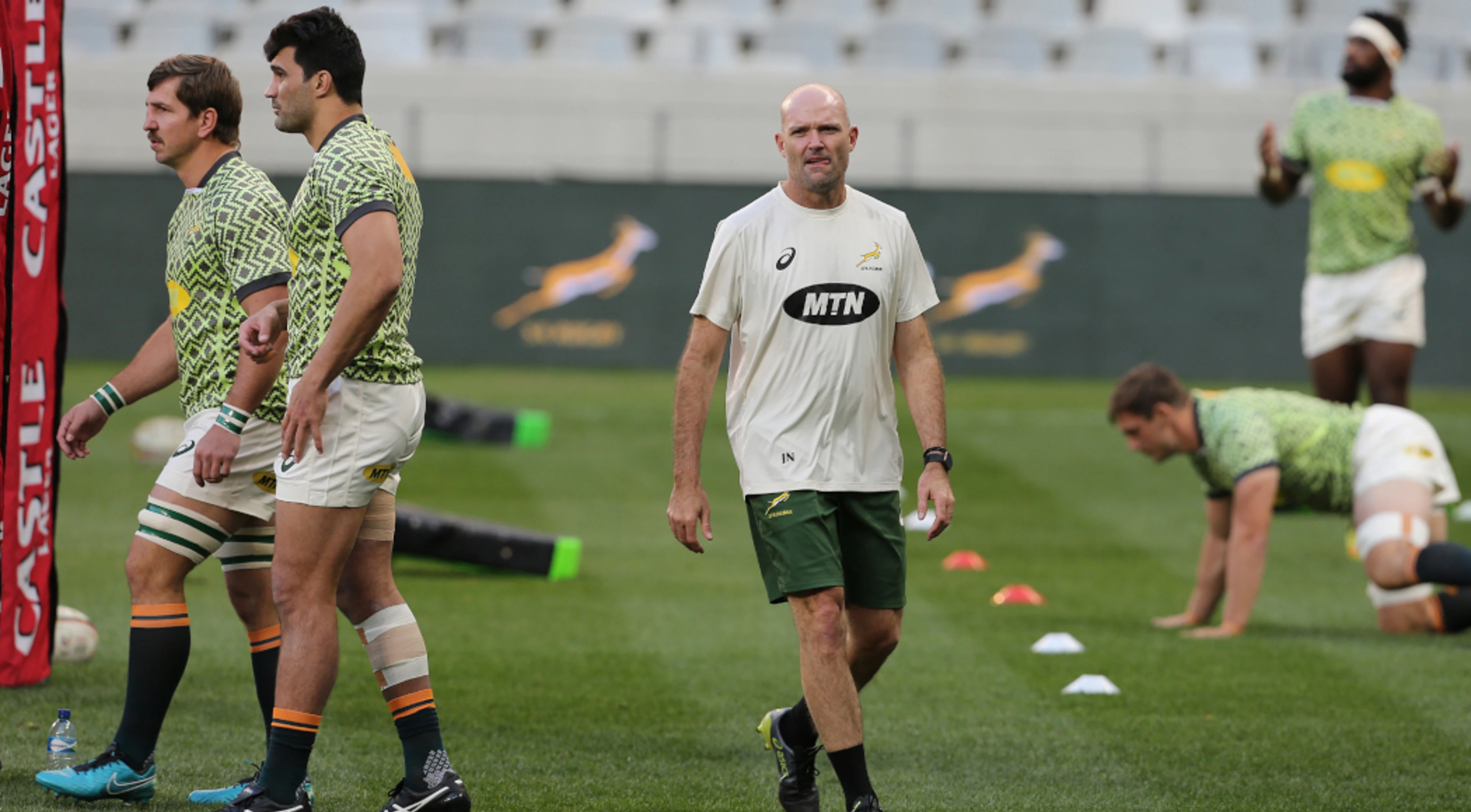 The strangest week - how the Boks prepared for the first Lions' test