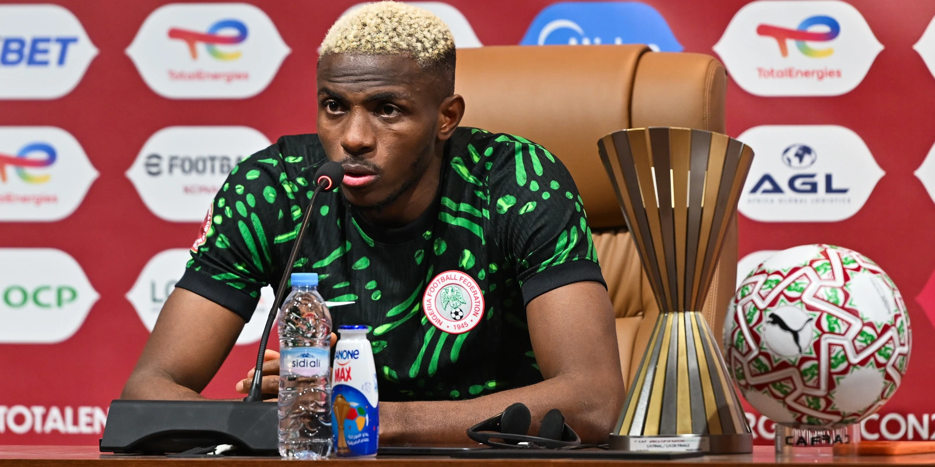 Osimhen focused on Nigeria glory not scoring record