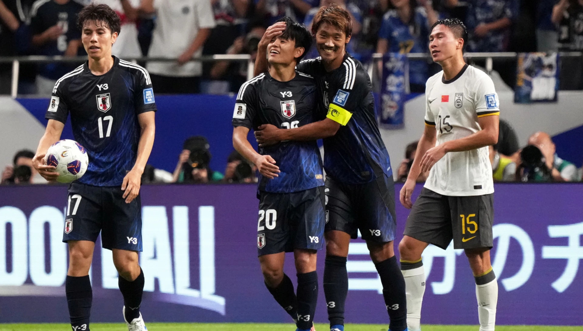 Chinese football numb after 'disastrous' Japan thrashing