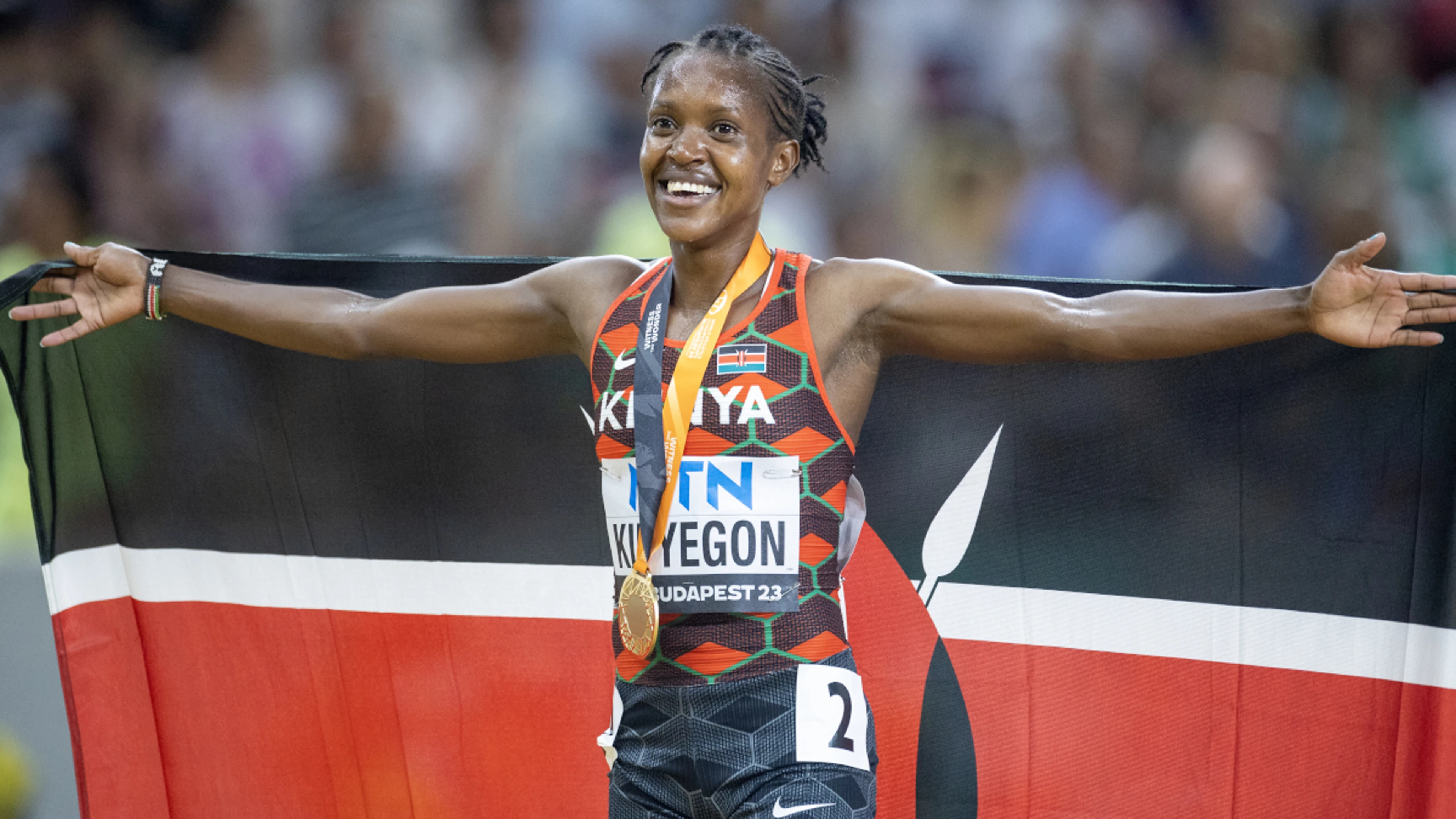 A year to remember for Kenya’s middle distance queen Kipyegon