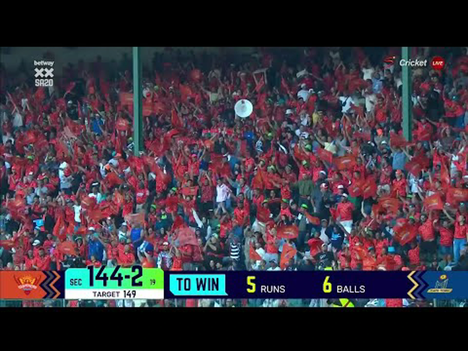 Matthew Breetzke 66 | Sunrisers Eastern Cape v MI Cape Town | Betway SA20