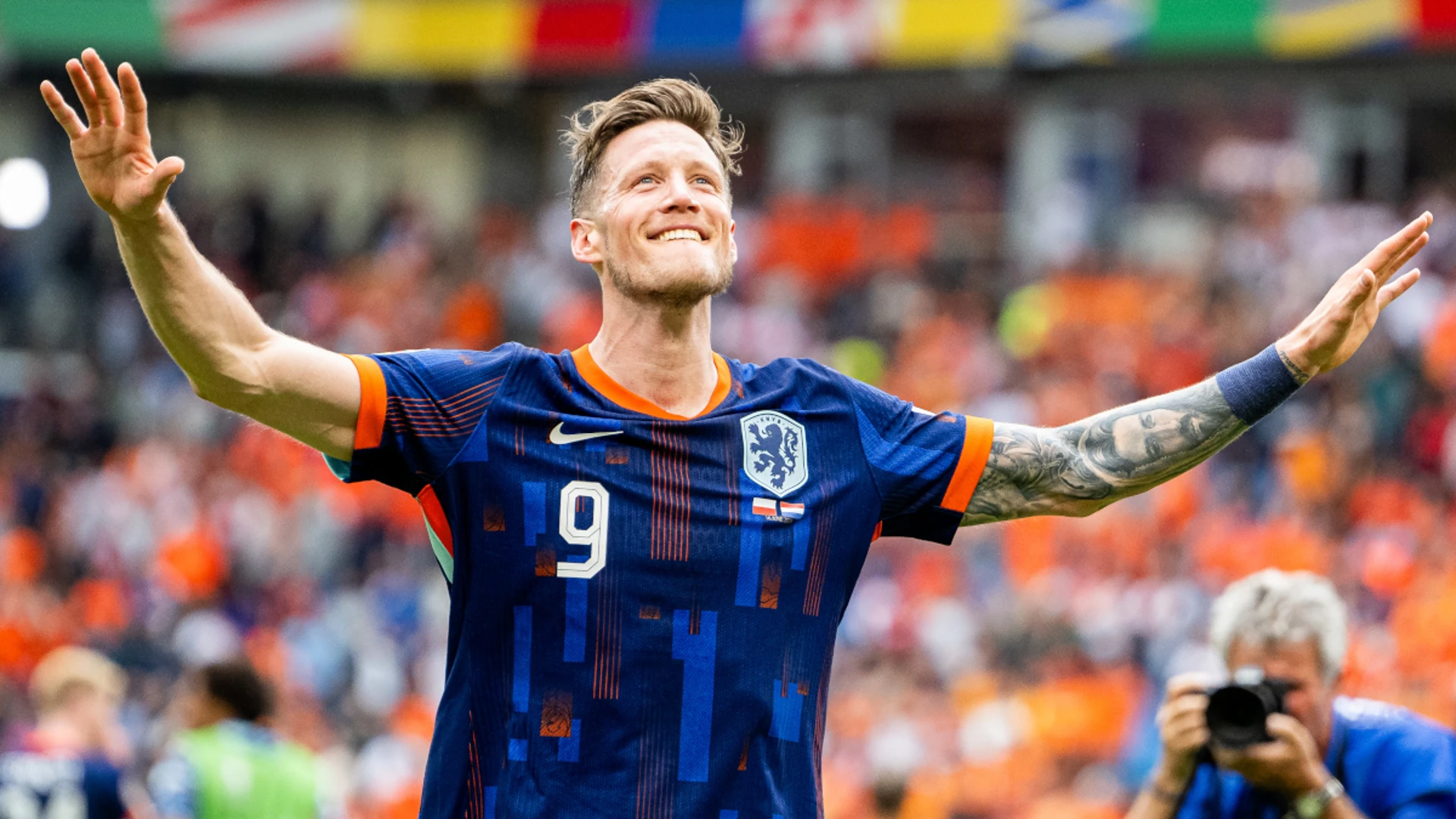 Euro 2024: Poland 1-2 Netherlands: Cody Gakpo also scores, and former Manchester United striker Wout Weghorst scores the game's winning goal.