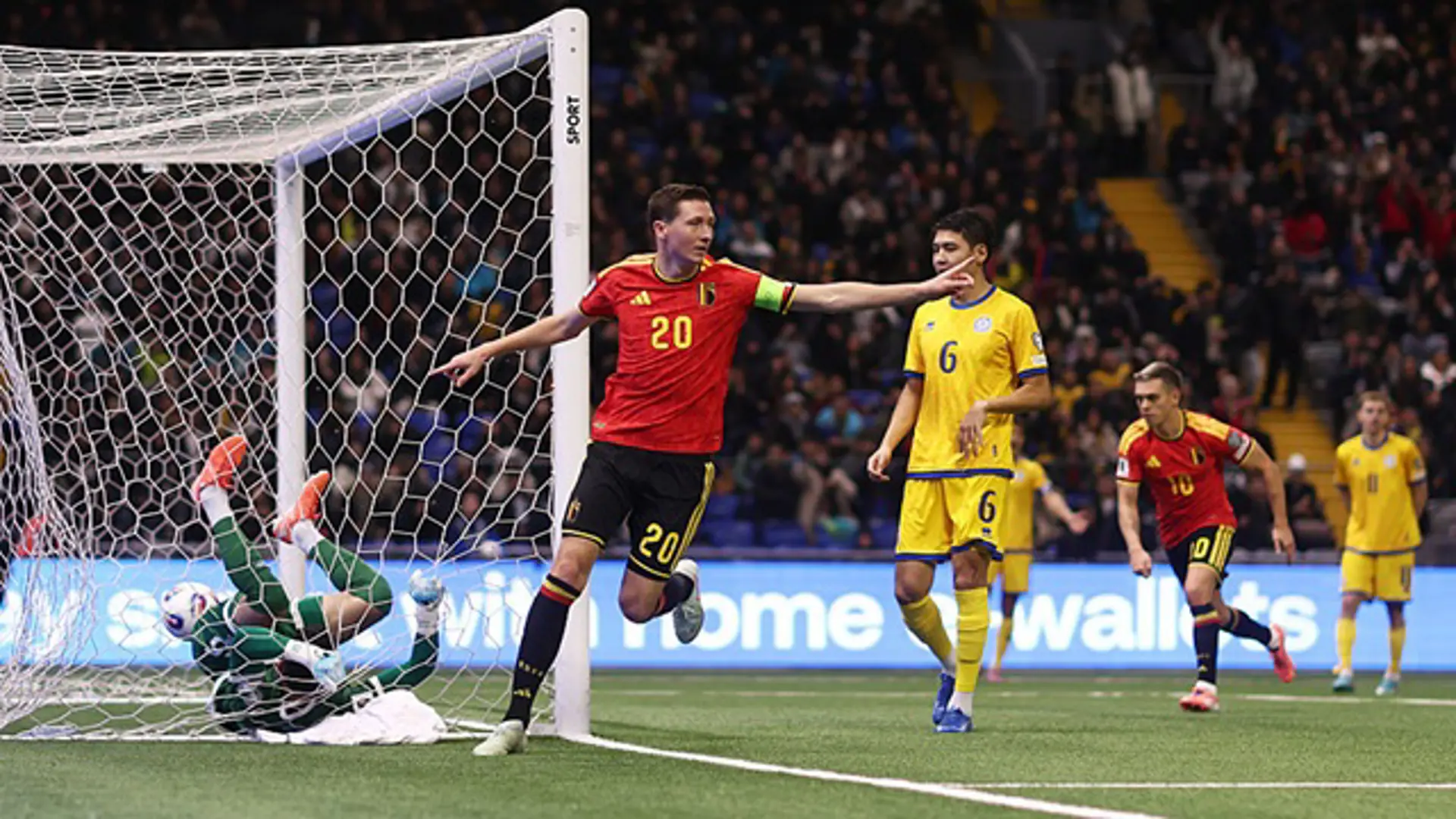 Kazakhstan v Belgium | Match Highlights | 2026 FIFA World Cup Qualifiers - UEFA