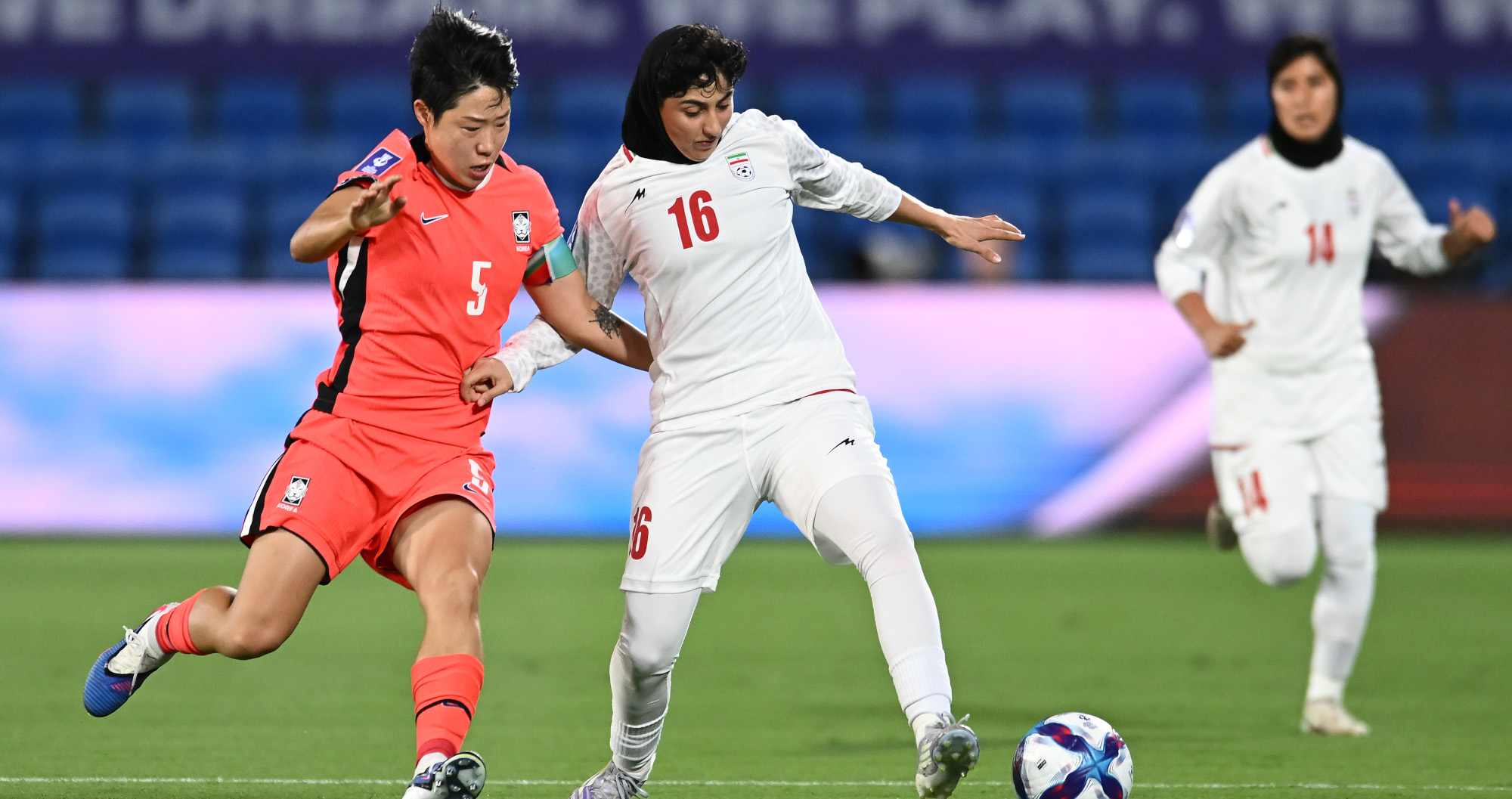 South Korea outclass Iran in Asian Women's Cup opener