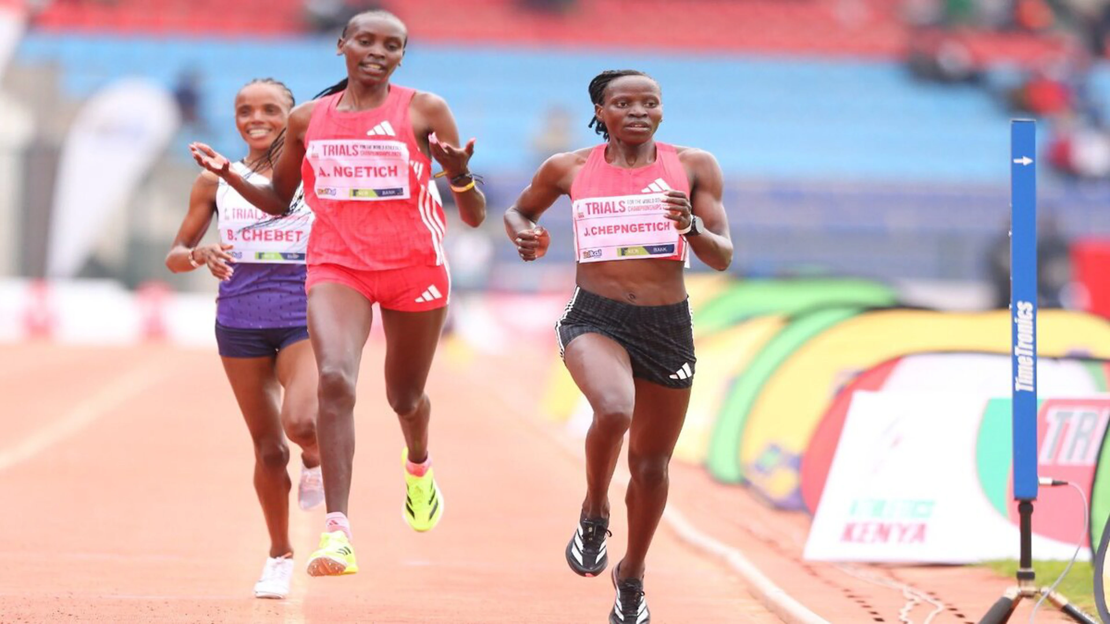 Chepngetich books world championships slot with upset win
