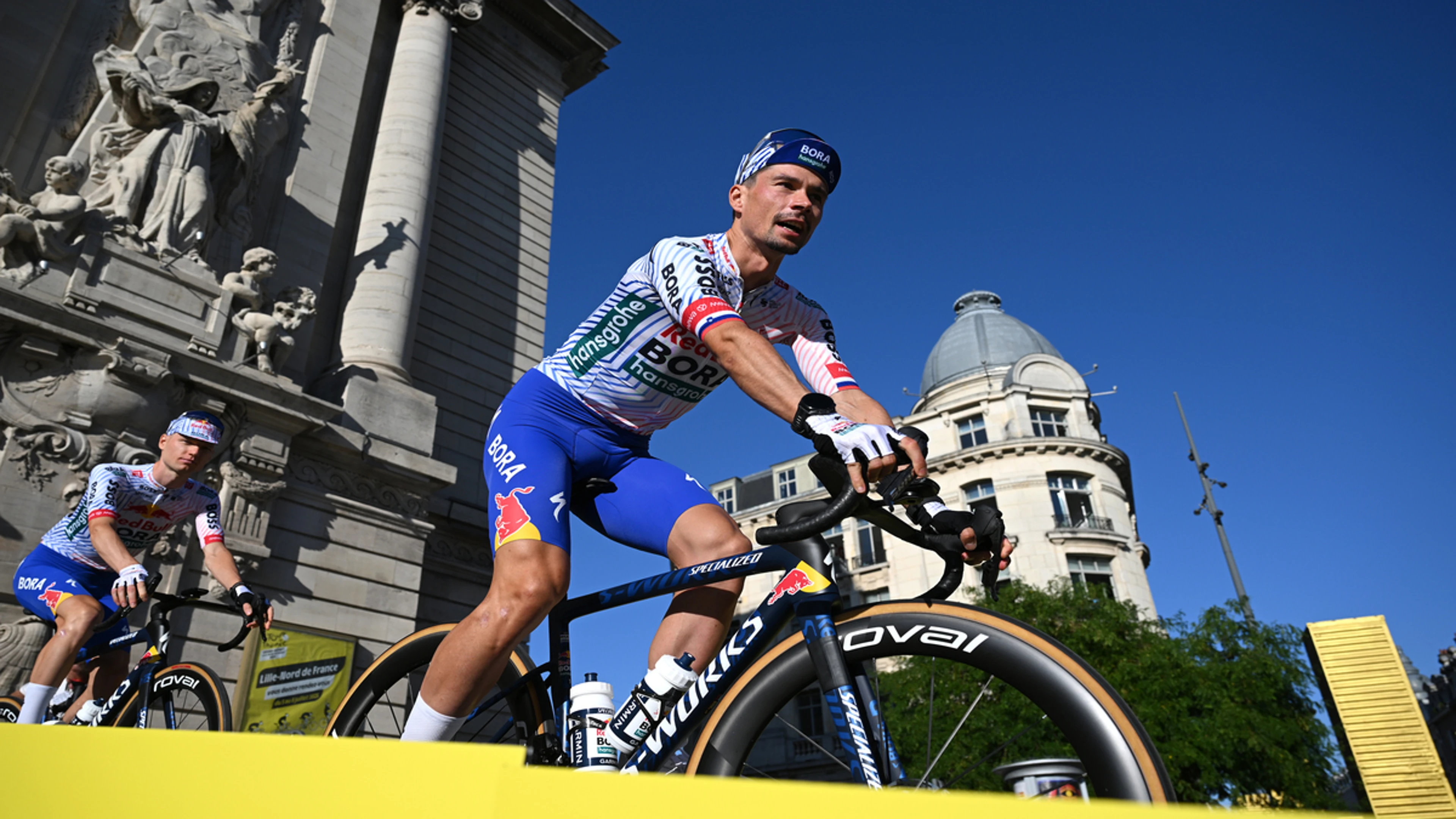 Tour de France 'nearly man' Roglic finds peace in defeat