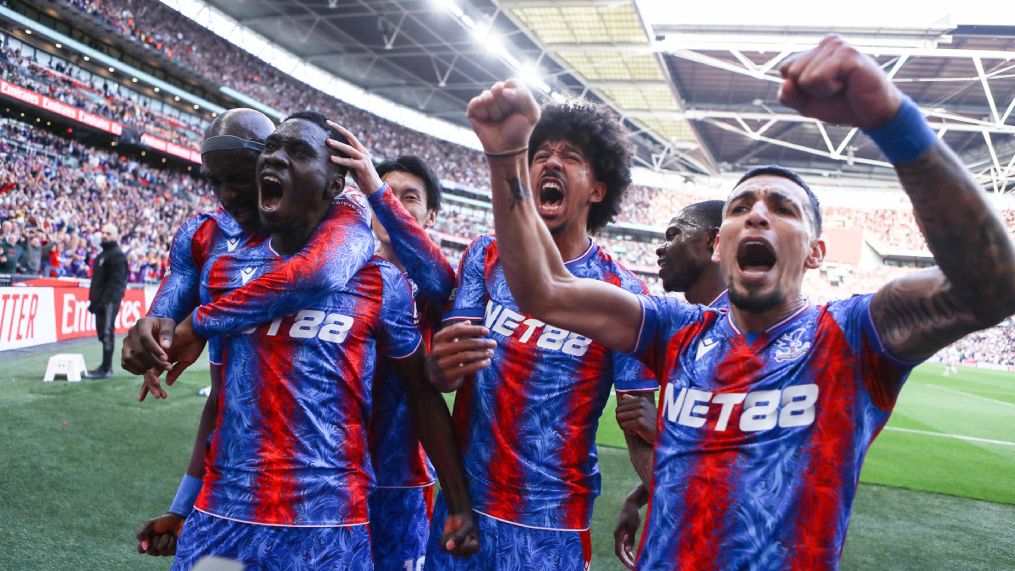 Palace sweep past Villa to reach FA Cup final
