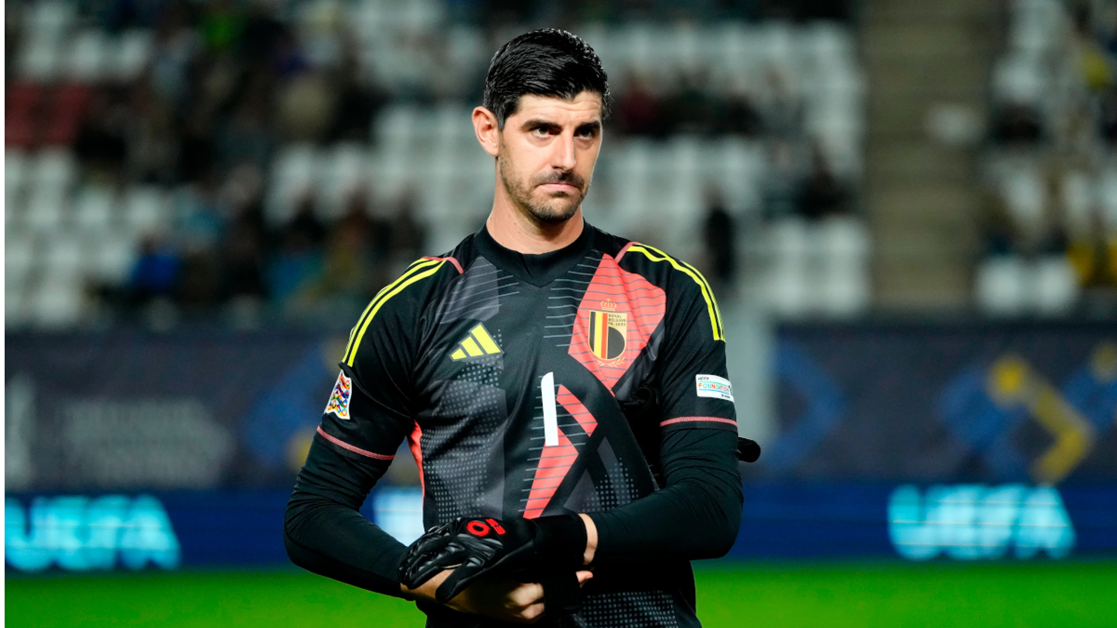 Courtois out of Belgian squad for World Cup qualifiers