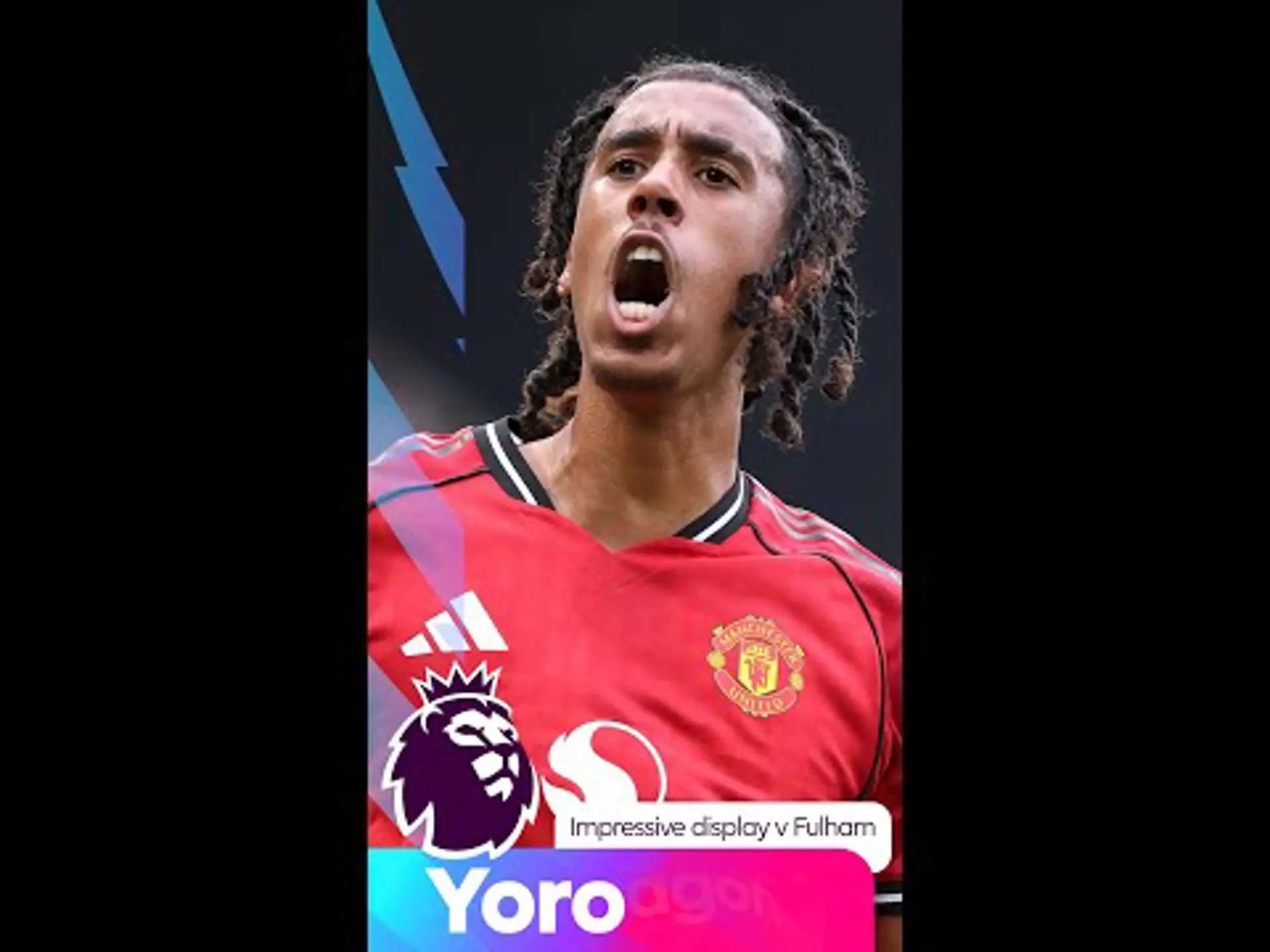 Yoro put in an impressive display for Man Utd!