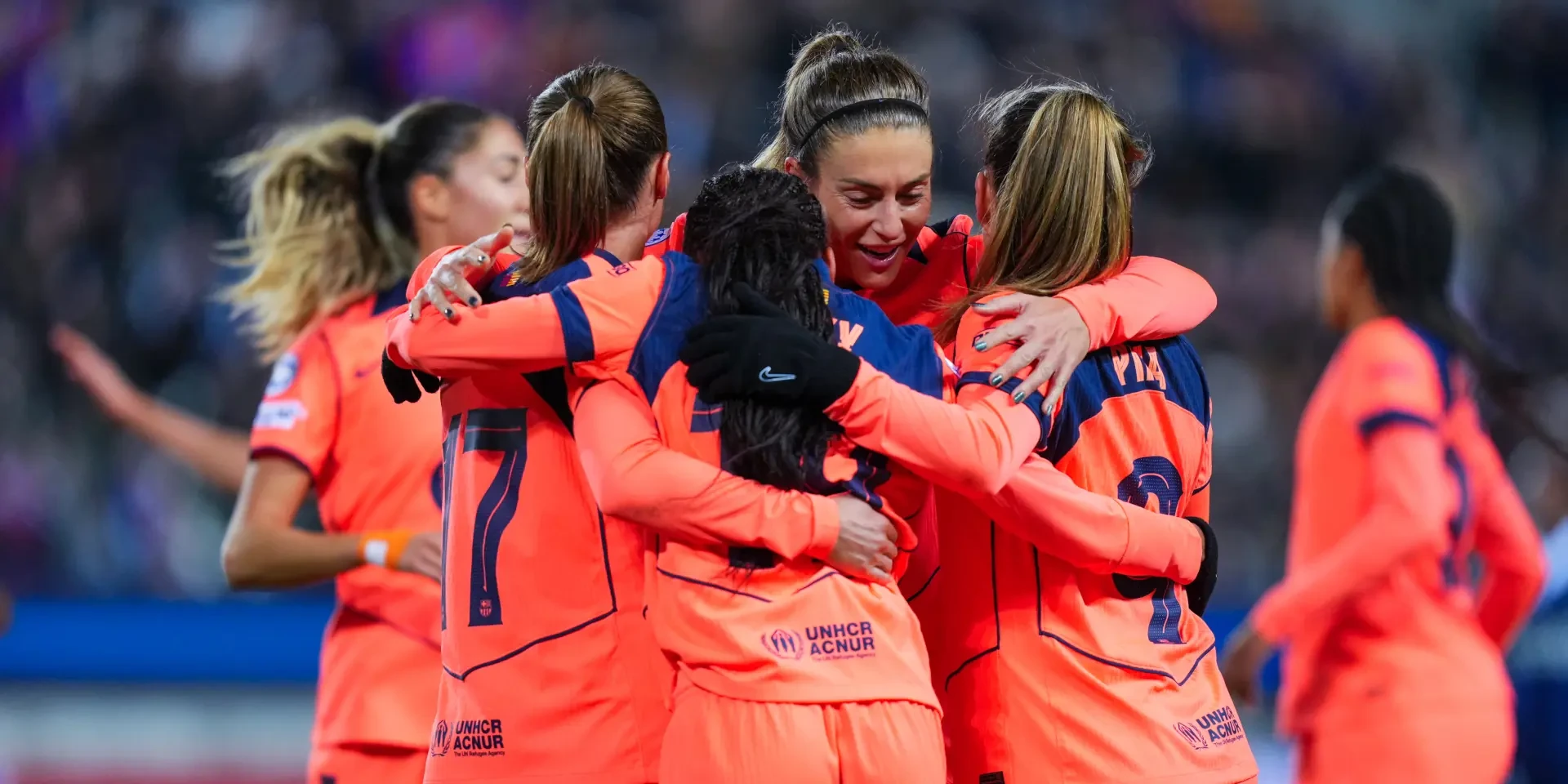 WCL DRAW: Barcelona face potential El Clasico in knockouts