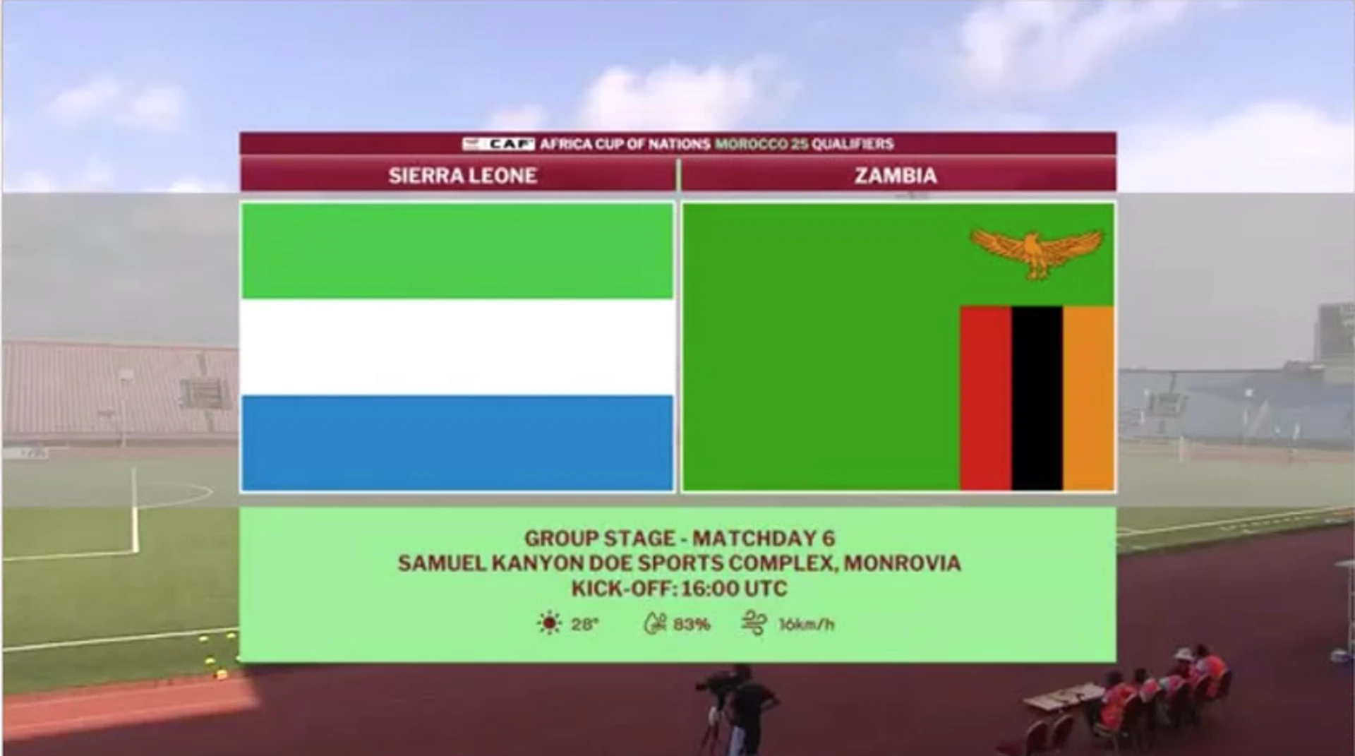 Sierra Leone v Zambia | Match Highlights | Africa Cup Of Nations Qualifier