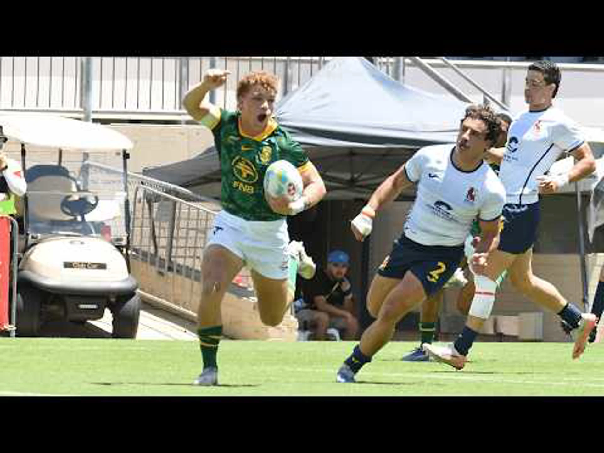 South Africa v Spain | Match Highlights | World Rugby HSBC Sevens Series Perth