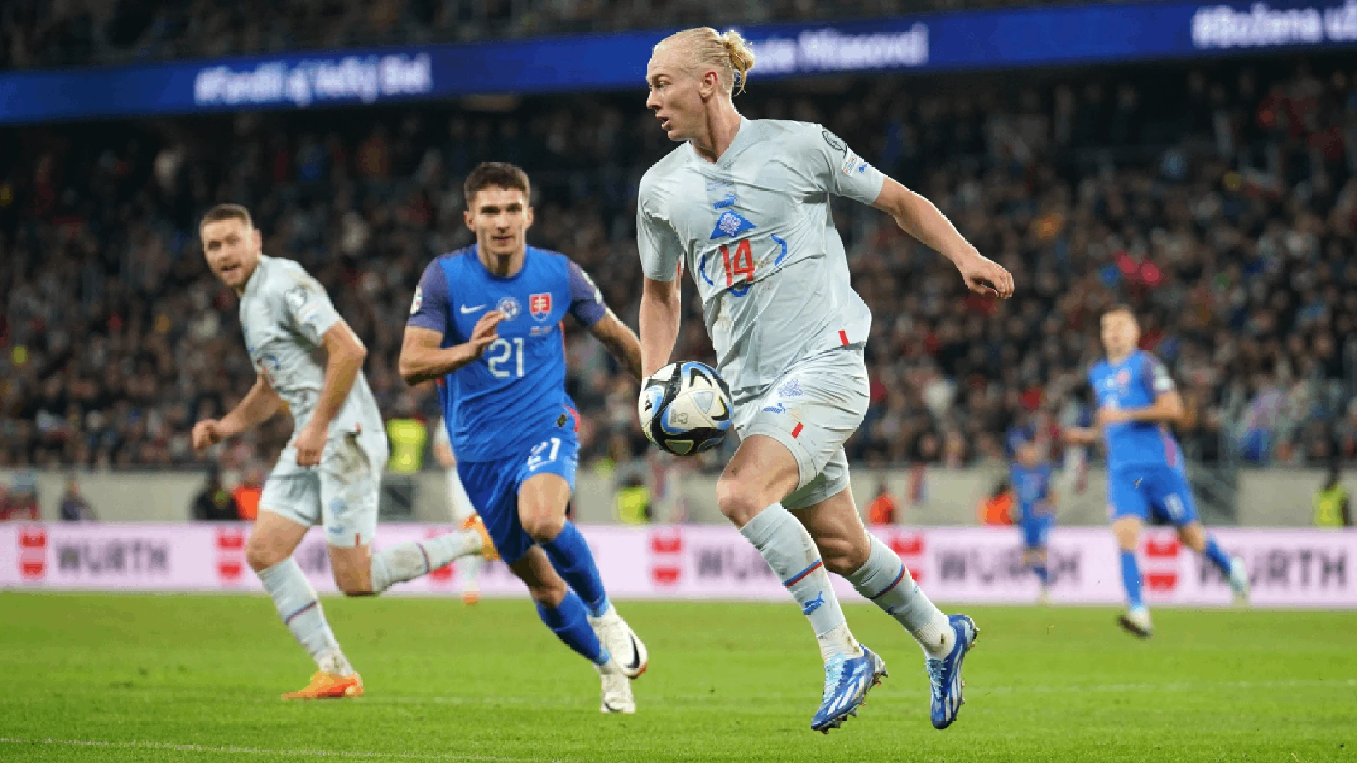 Slovakia v Iceland | Match Highlights | UEFA Euro 2024 Qualifier | Group J
