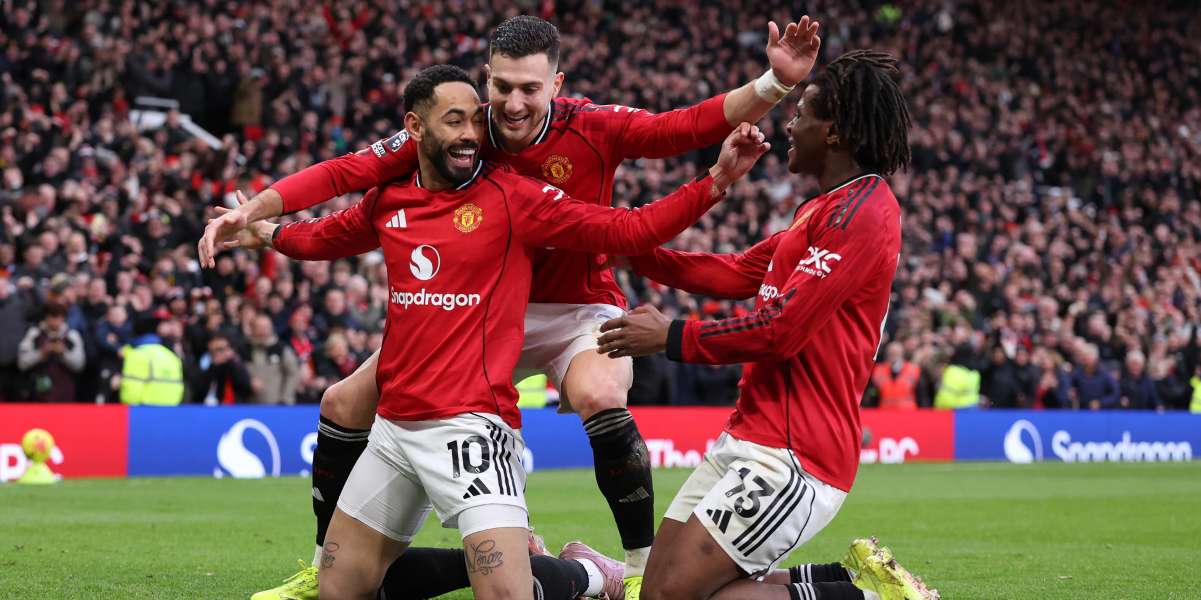 Man Utd beat Man City in Carrick's first game in charge