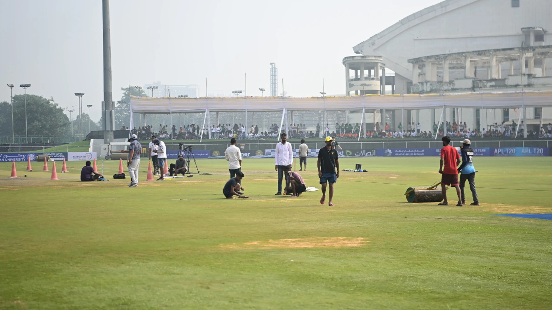 Wet outfield delays Afghanistan-New Zealand test