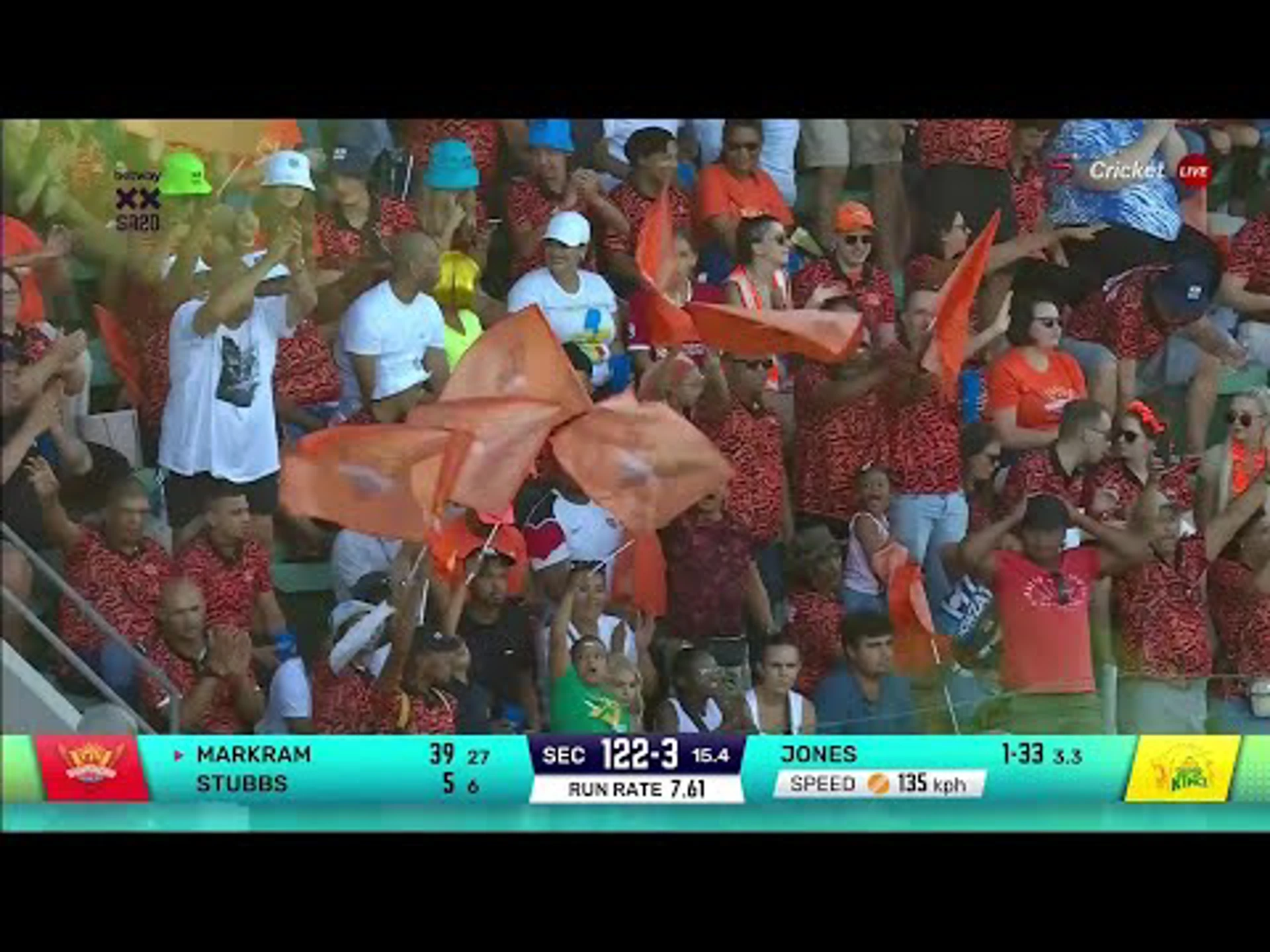 Aiden Markram 43 runs | Sunrisers Eastern Cape v Joburg Super Kings | Short Highlights | Betway SA20