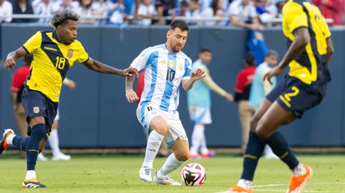 Messi, punta de lanza de la defensa argentina en la Copa América