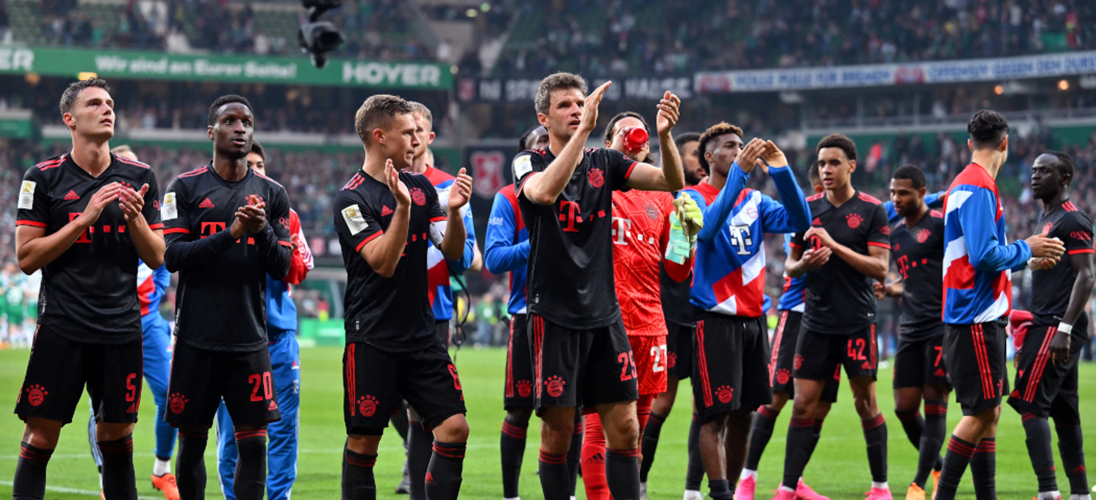 Bayern snatch  win at Werder to open up four-point lead