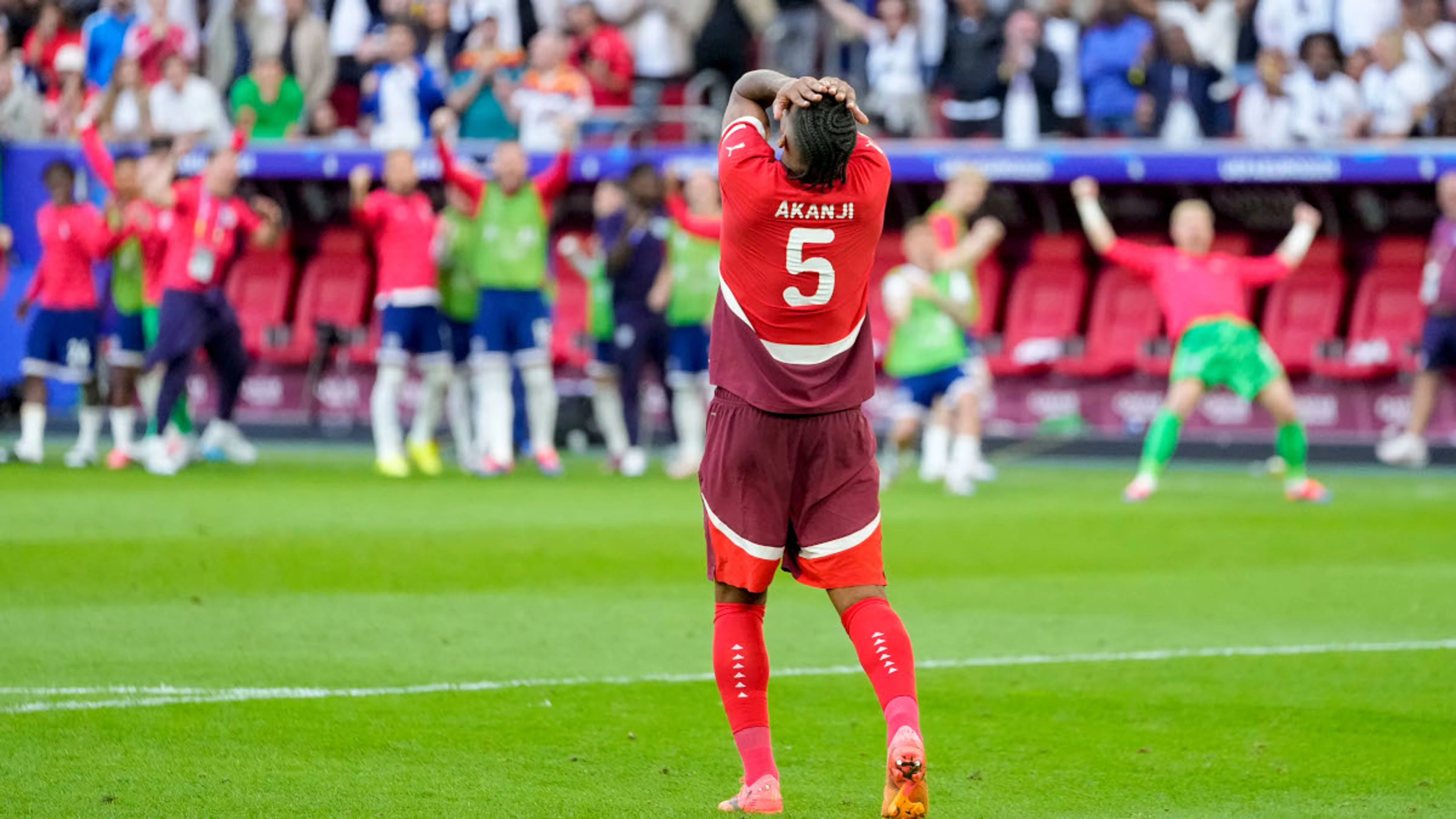 Akanji feeling empty after Euros penalty heartbreak, says Swiss coach Yakin