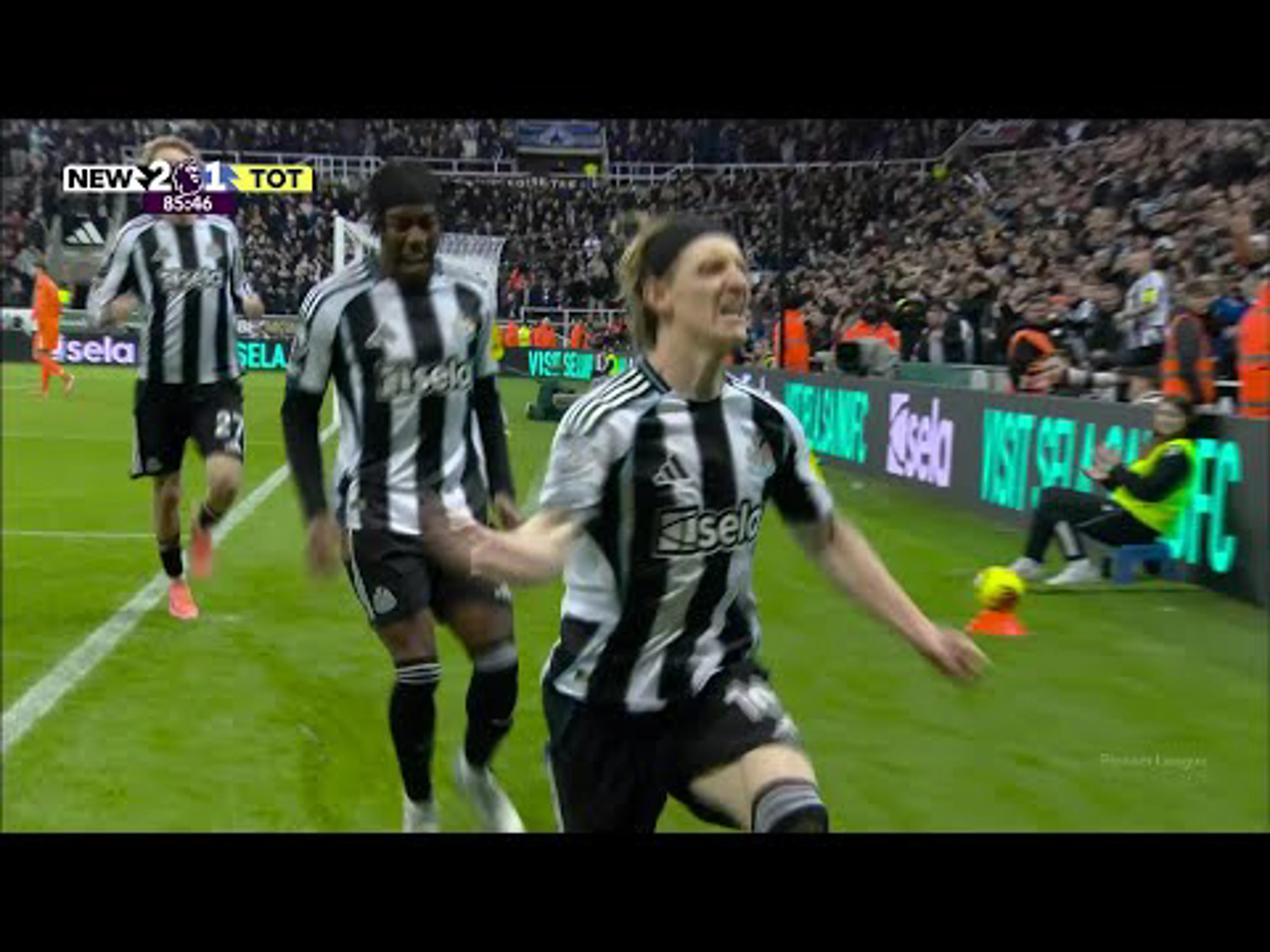 Anthony Gordon | 86ᵗʰ Minute Penalty Goal v Tottenham Hotspur