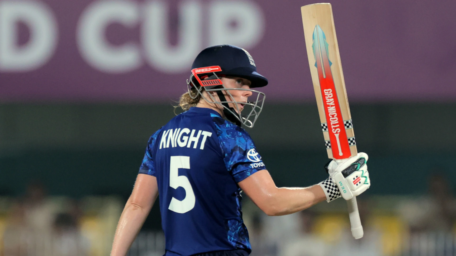Knight 'delighted' to find batting rhythm after long absence