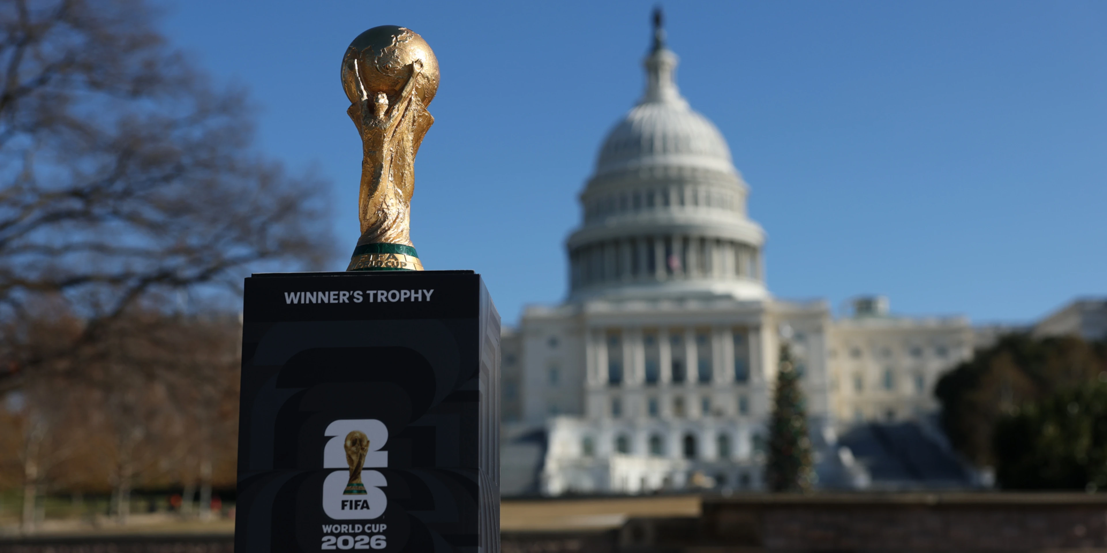 FIFA World Cup trophy arrives in Washington DC 