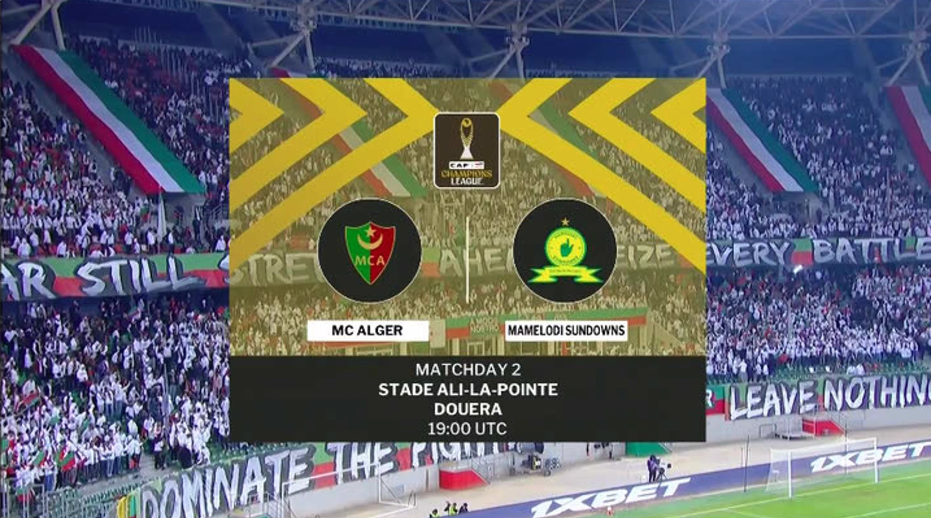 MC Alger v Sundowns | Match Highlights | CAF Champions League