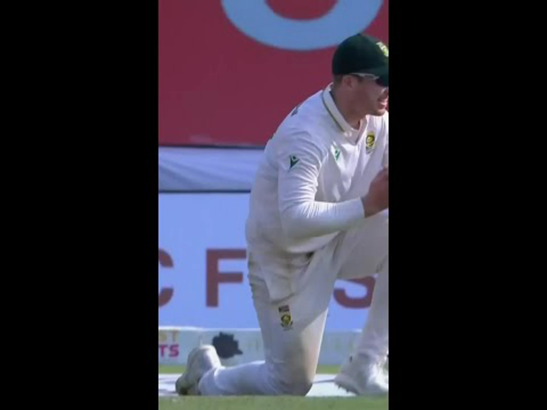 Aiden Markram called to do the job with the ball!