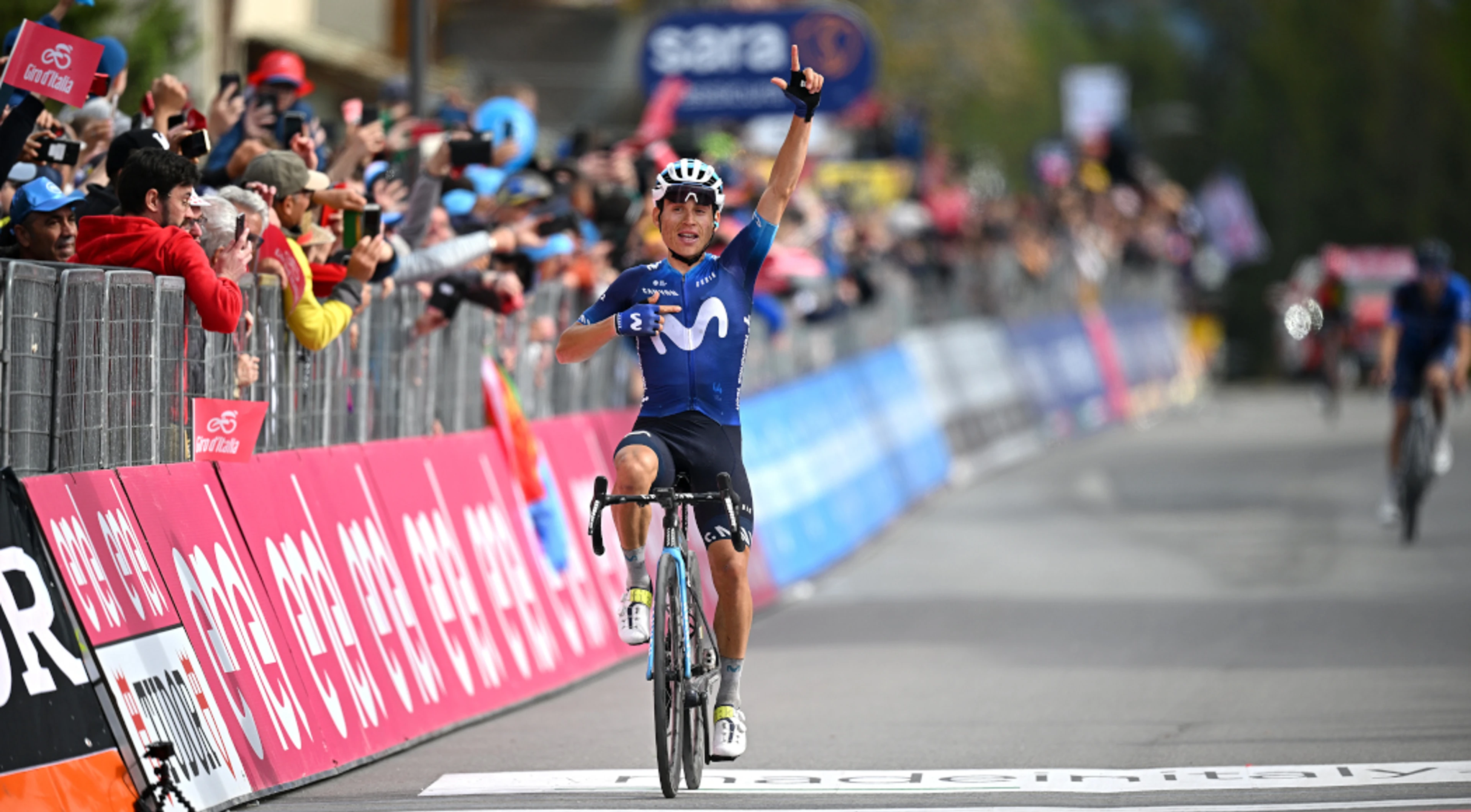 Rubio takes maiden win in shortened Giro stage 13