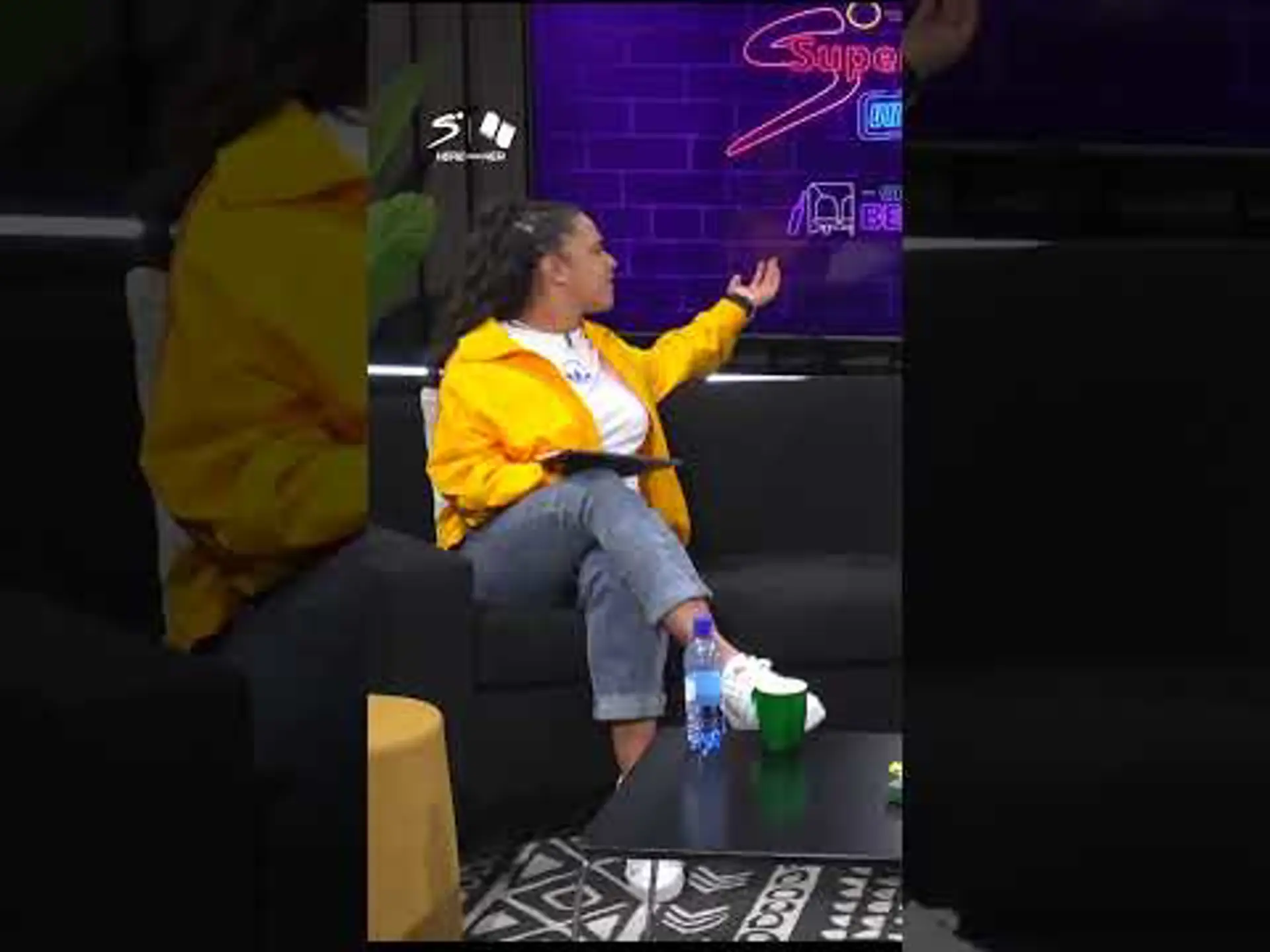 Eyes, eyes, EYES! 👀🤣 #SuperSportUnplugged #HereForHer