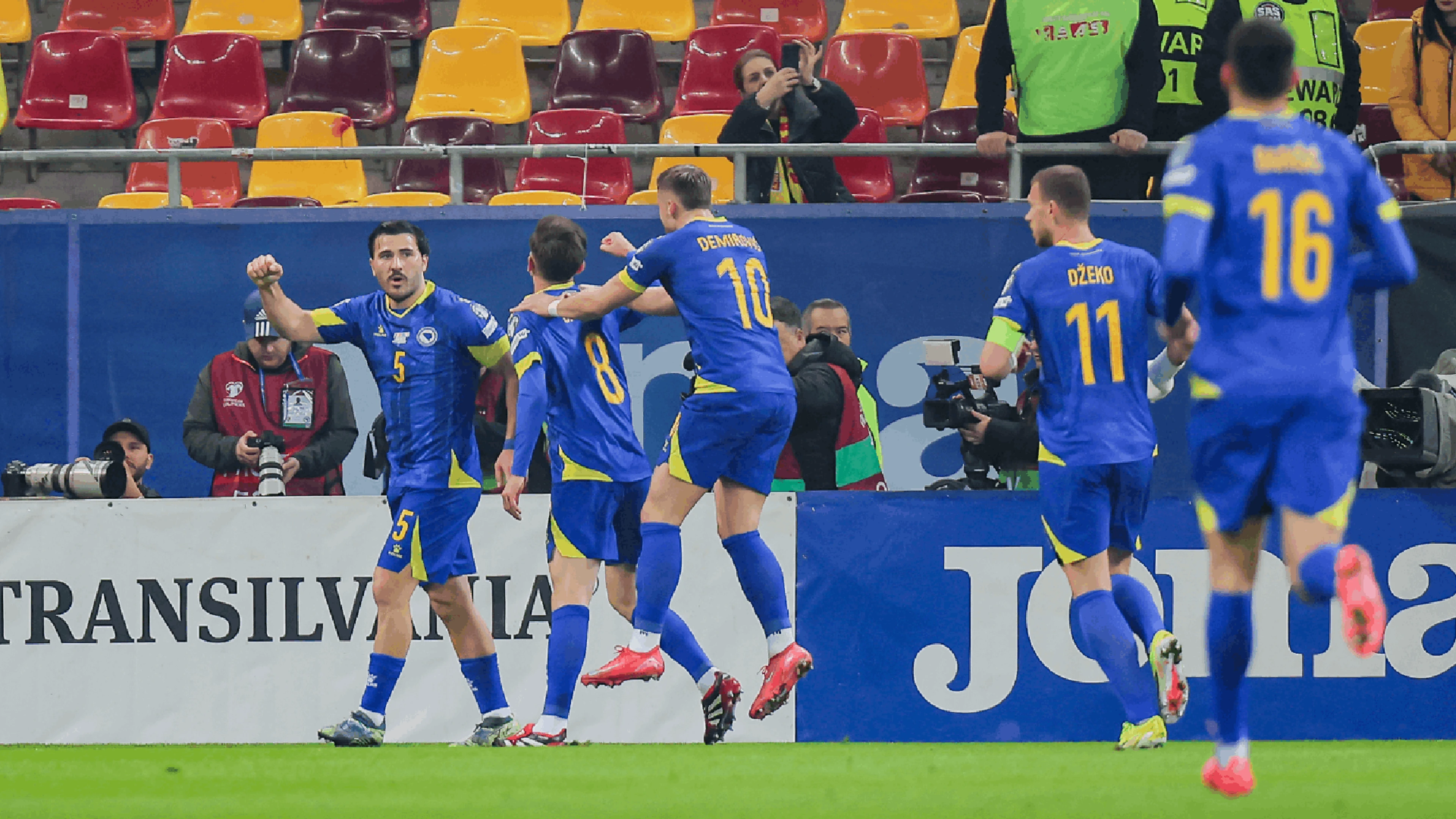 Romania v Bosnia and Herzegovina | Match Highlights | 2026 FIFA World Cup Qualifiers - UEFA