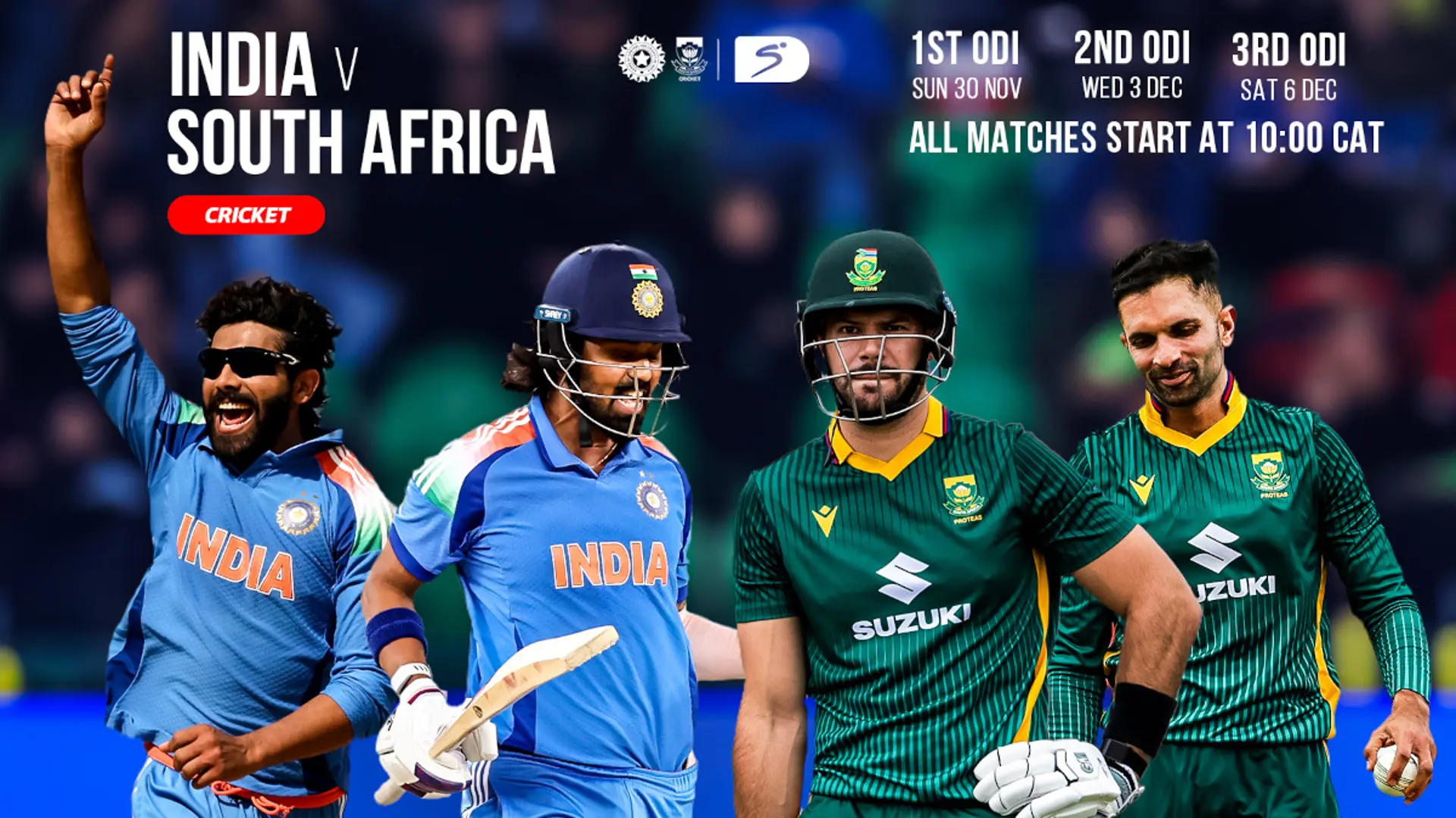 LIVE: 3rd ODI - India v South Africa
