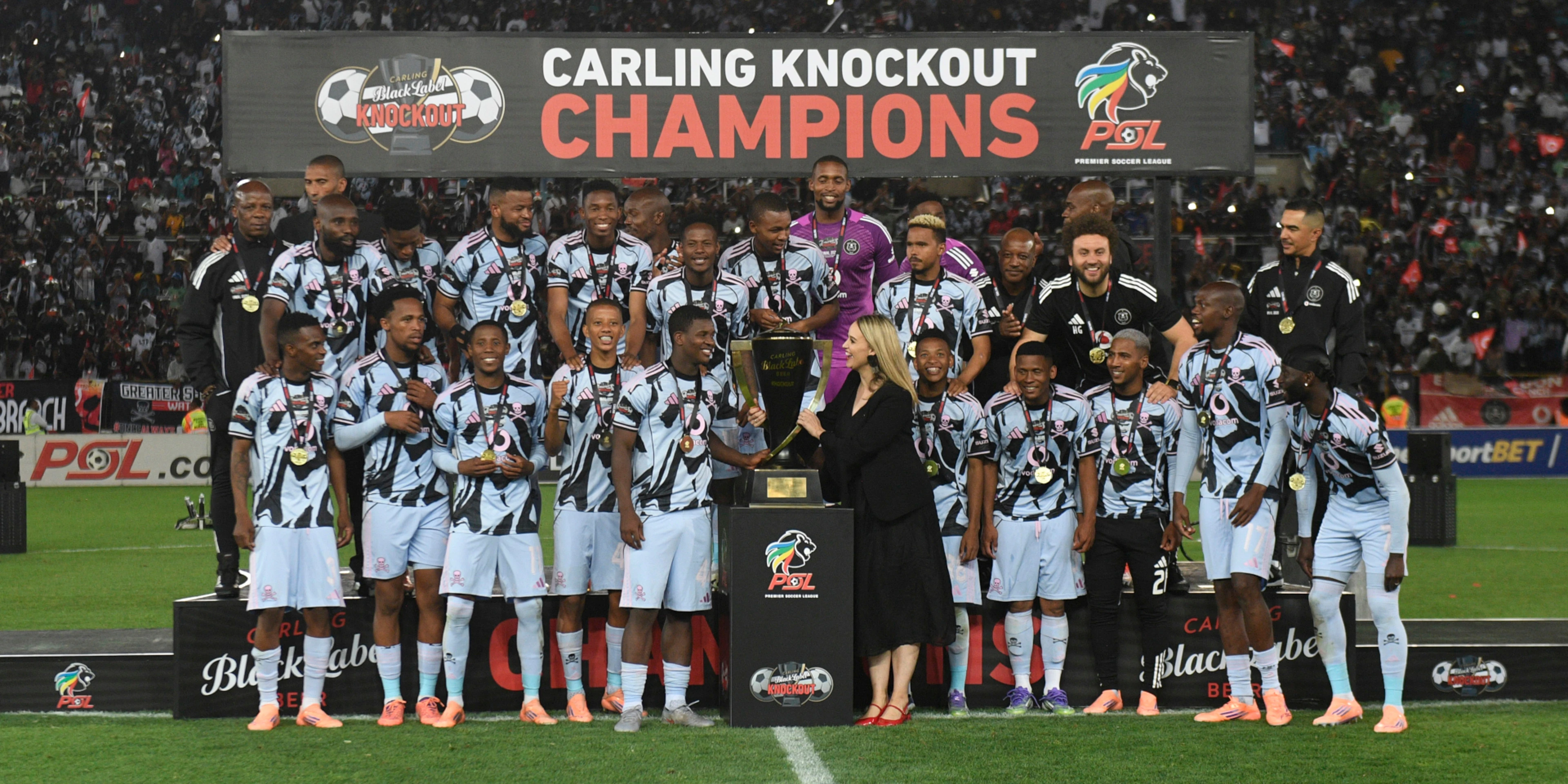 Pirates crowned Carling Knockout champions